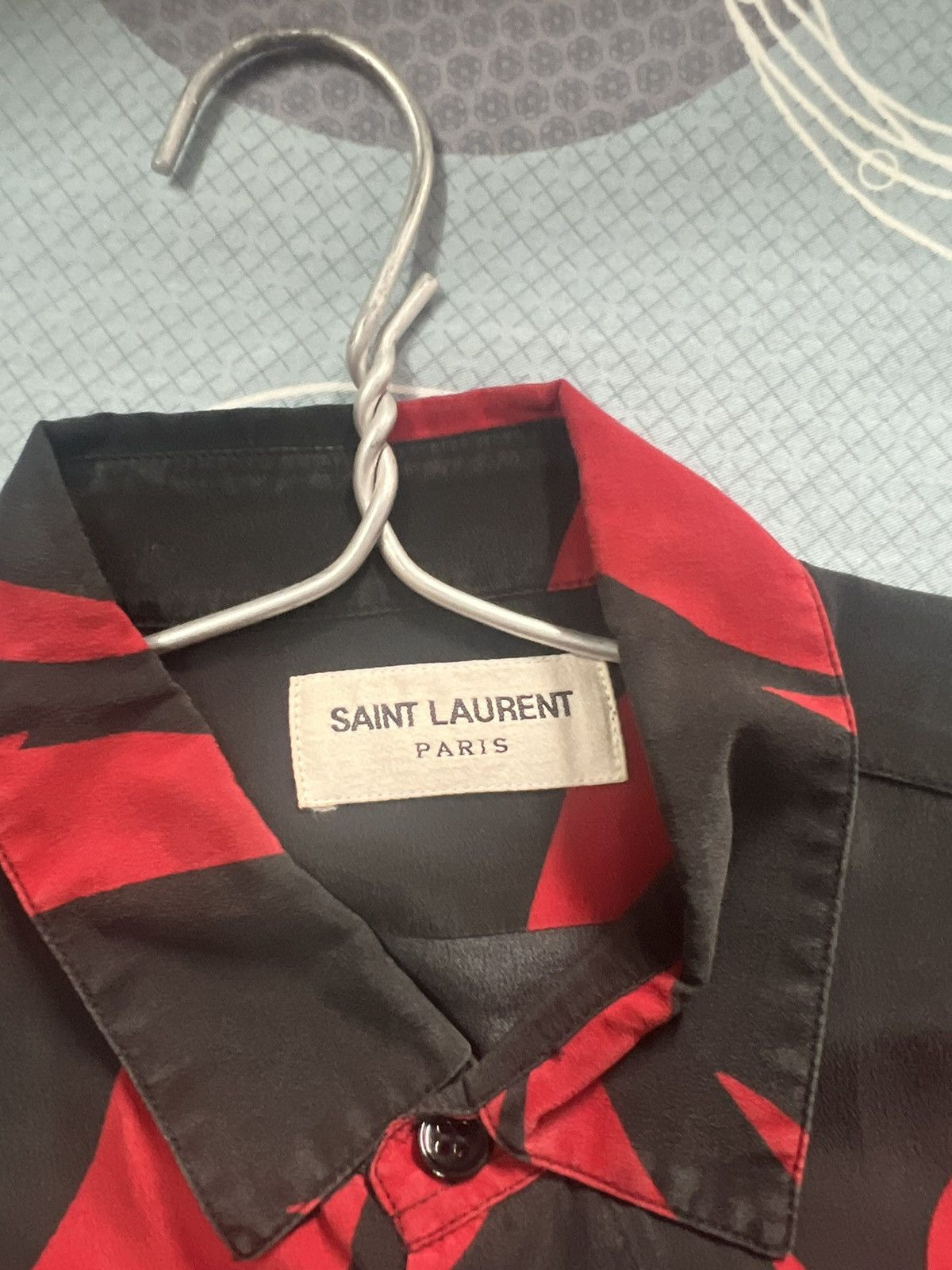 Saint Laurent Paris Saint Laurent Flame shirt Size US S / EU 44-46 / 1 - 5 Thumbnail