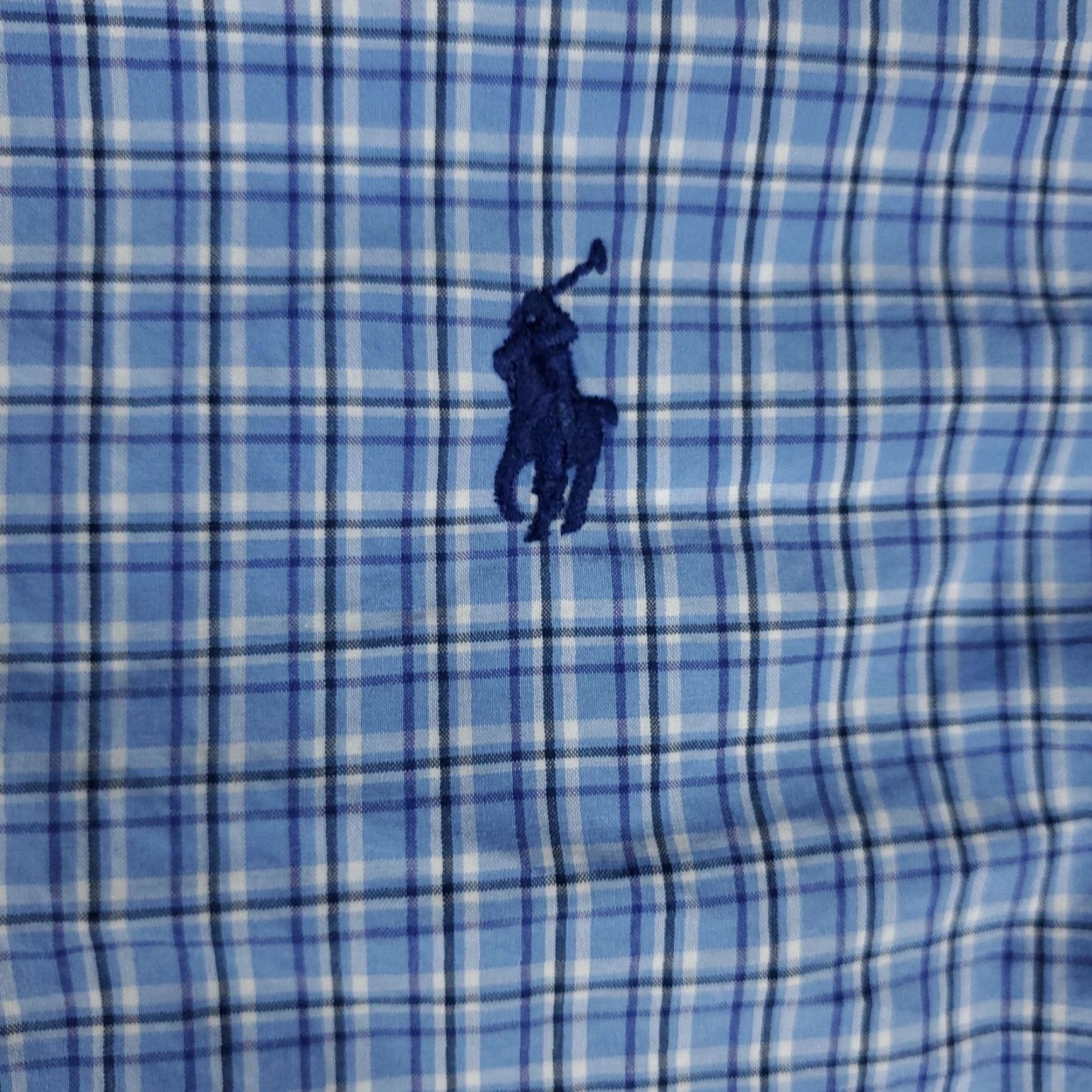 Ralph Lauren Ralph Lauren Shirt Mens XL Blue Plaid Button Up Long Sleeve Cotton Classic Preppy Logo Button-Down Size US XL / EU 56 / 4 - 3 Thumbnail