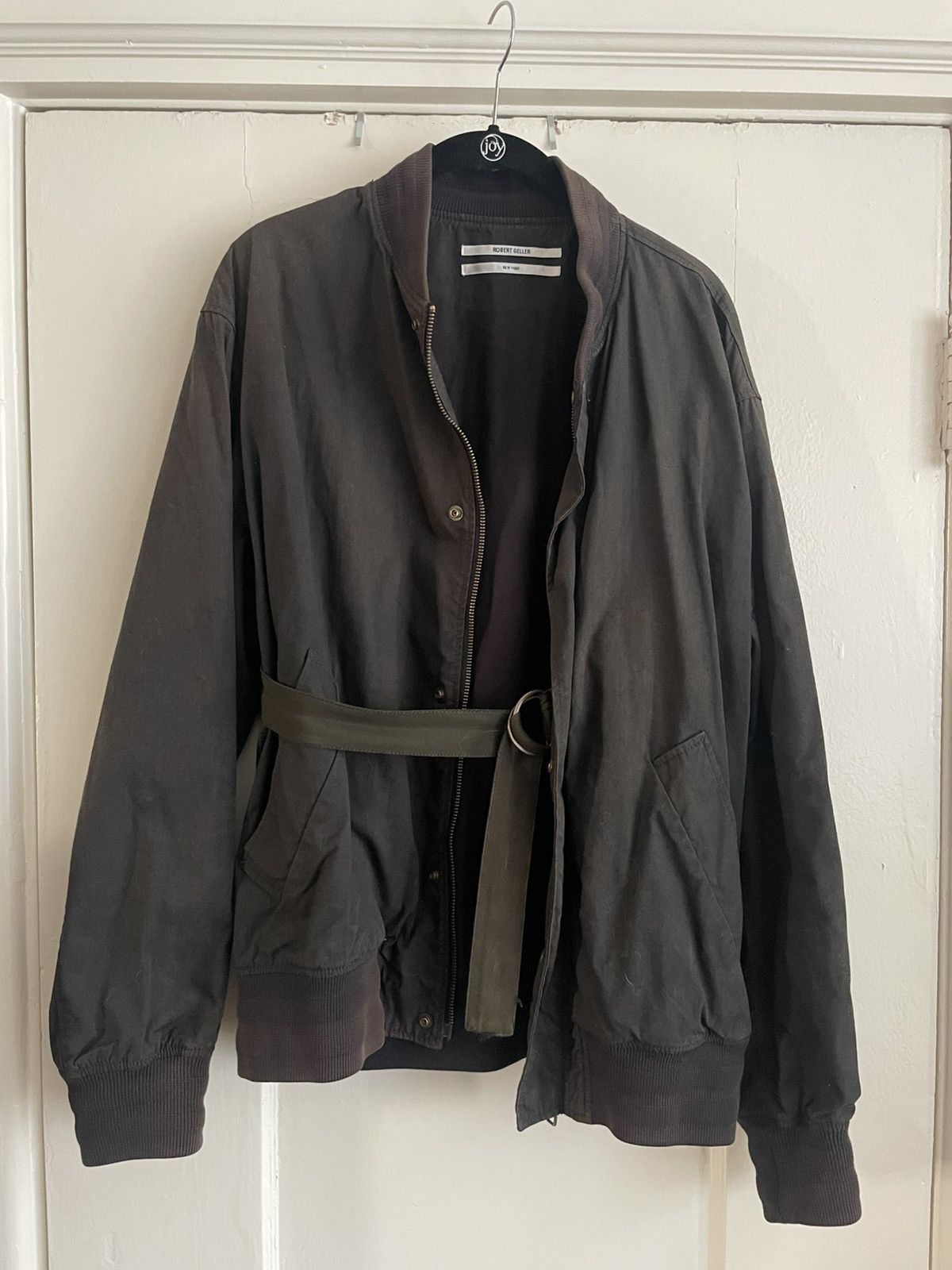 Robert Geller Robert Geller Zip-Strap Bomber Jacket Size US M / EU 48-50 / 2 - 1 Thumbnail