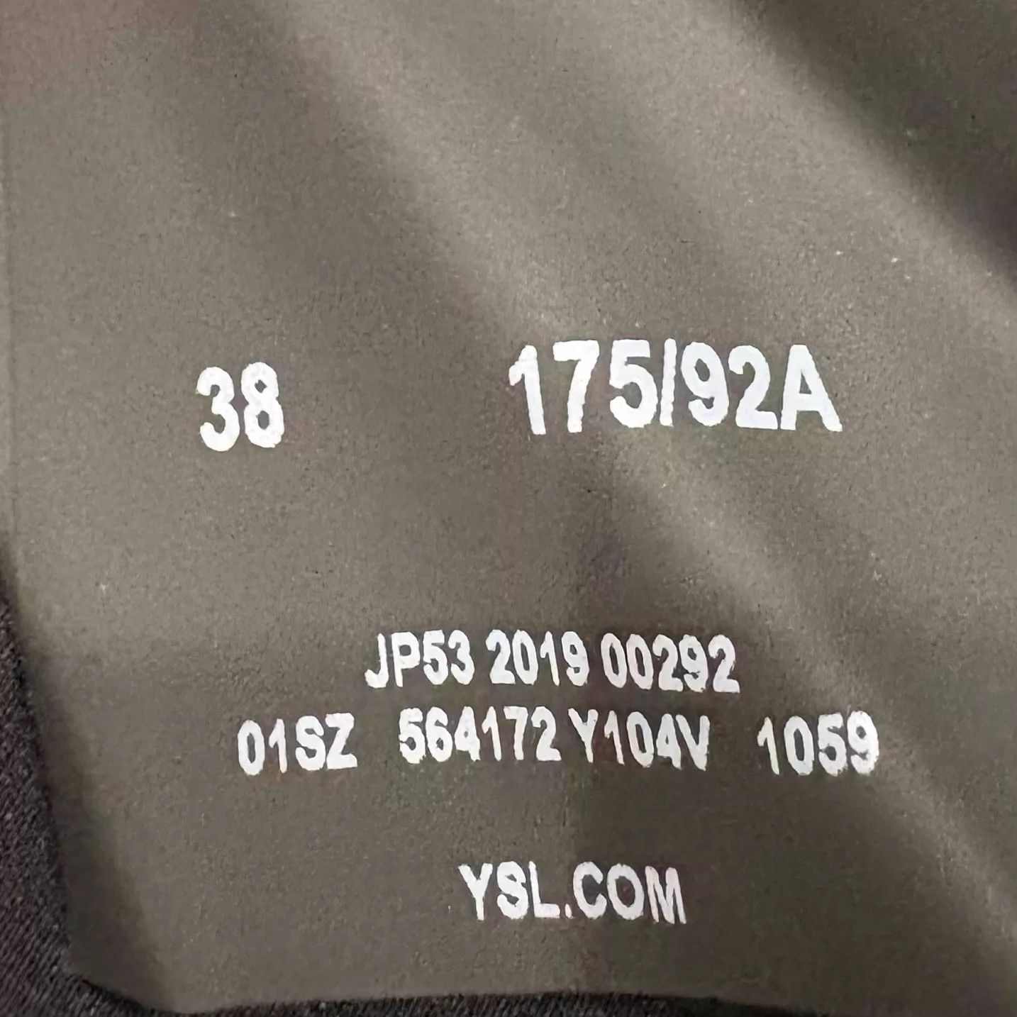 Saint Laurent Paris YSL Black & White Polka Dot Longsleeve Shirt 38 New Size US S / EU 44-46 / 1 - 5 Thumbnail