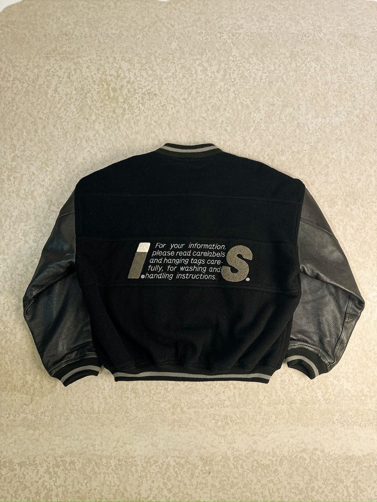 Issey Miyake Issey Miyake I.S. Sport Wool & Lambskin Bomber 🐐 Size US M / EU 48-50 / 2 - 6 Thumbnail