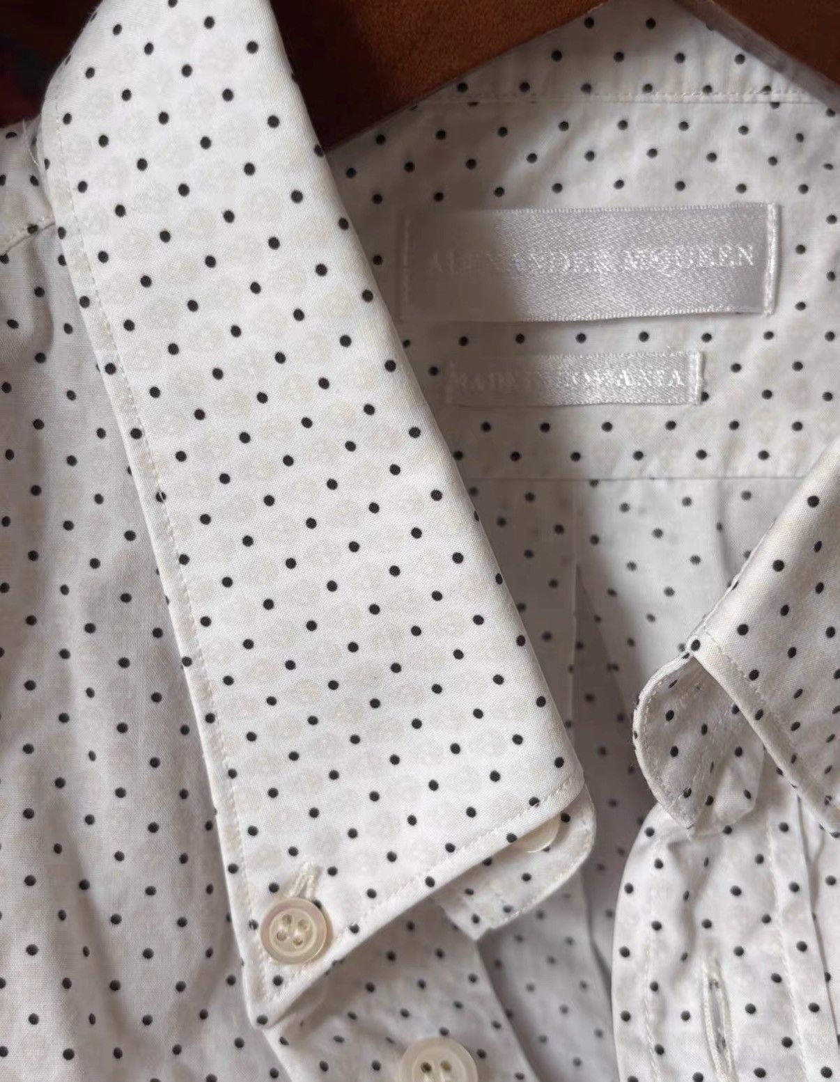 Alexander McQueen Alexander McQueen Classic Skull Print Short Sleeve Shirt J2 Size US S / EU 44-46 / 1 - 5 Thumbnail