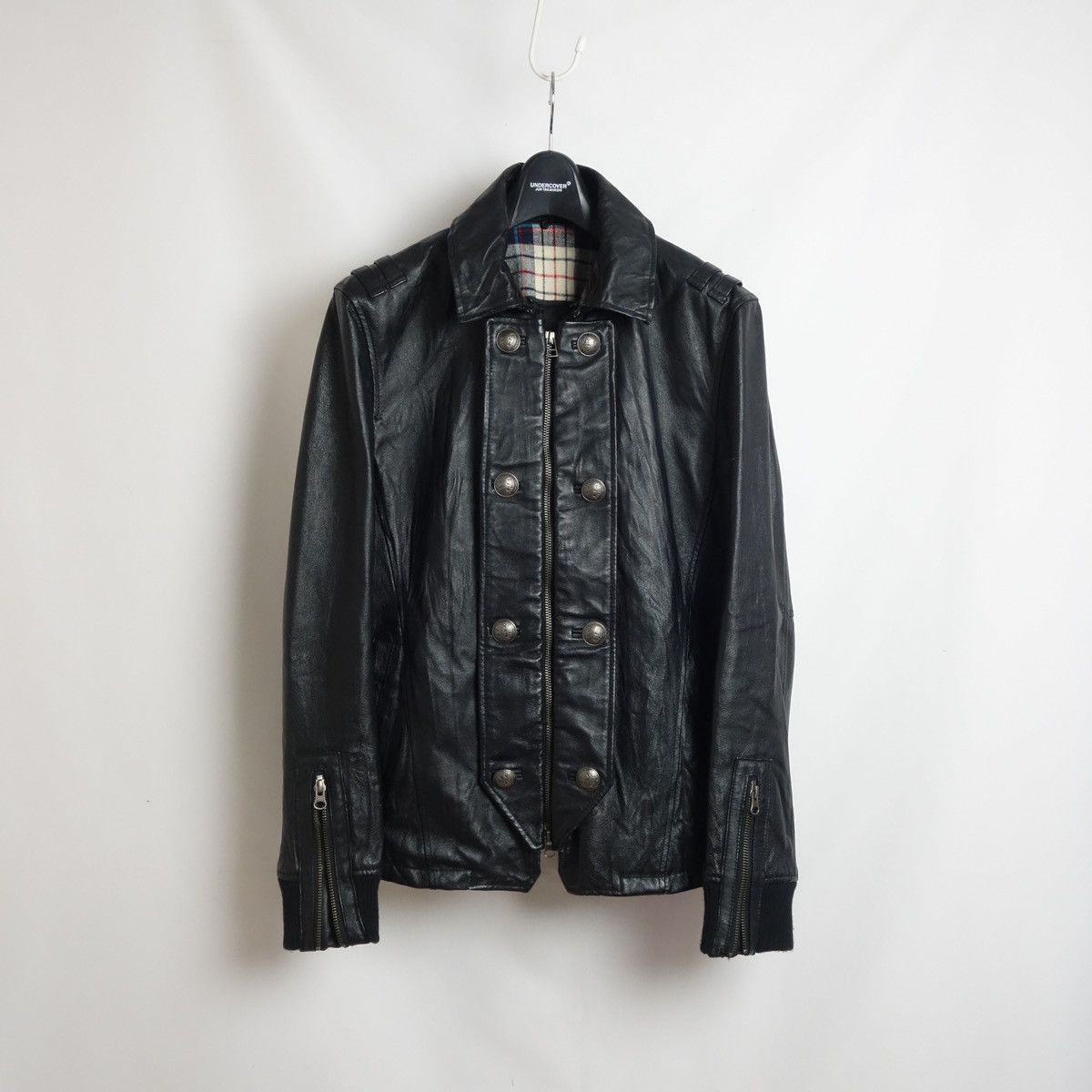 PPFM 2000’s “PPFM” Pig Leather Napoleon-style Jacket Size US M / EU 48-50 / 2 - 1 Thumbnail