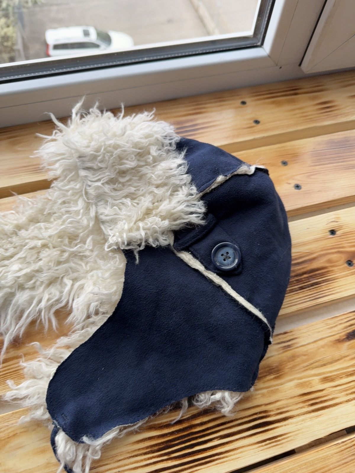 Le Grande Bleu (L.G.B.) Vintage Y2K Fuzzy Fur Ushanka Hat if six was nine LGB Style Size ONE SIZE - 3 Thumbnail