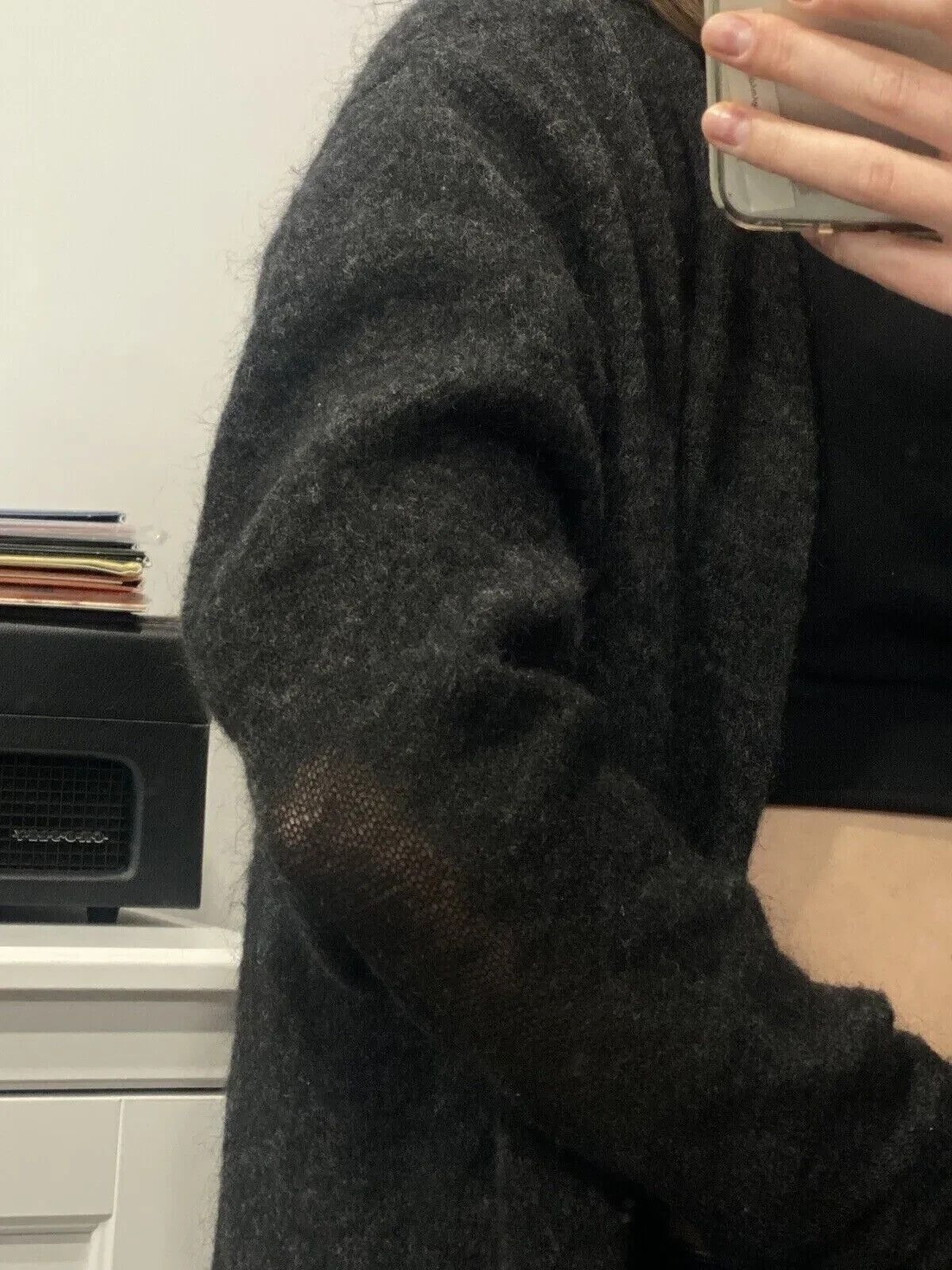 Acne Studios ACNE STUDIOS Raya Sh Kid Mohair Wool Cardigan Sweater Size S / US 4 / IT 40 - 5 Thumbnail