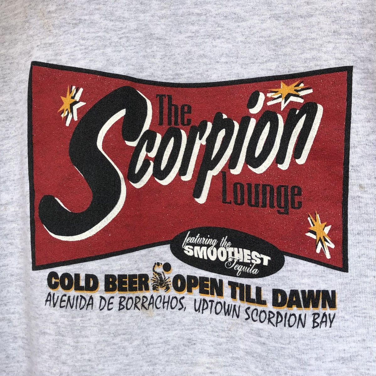 Vintage Vintage 90s Scorpion Sweatshirt Hoodie Size US M / EU 48-50 / 2 - 2 Thumbnail