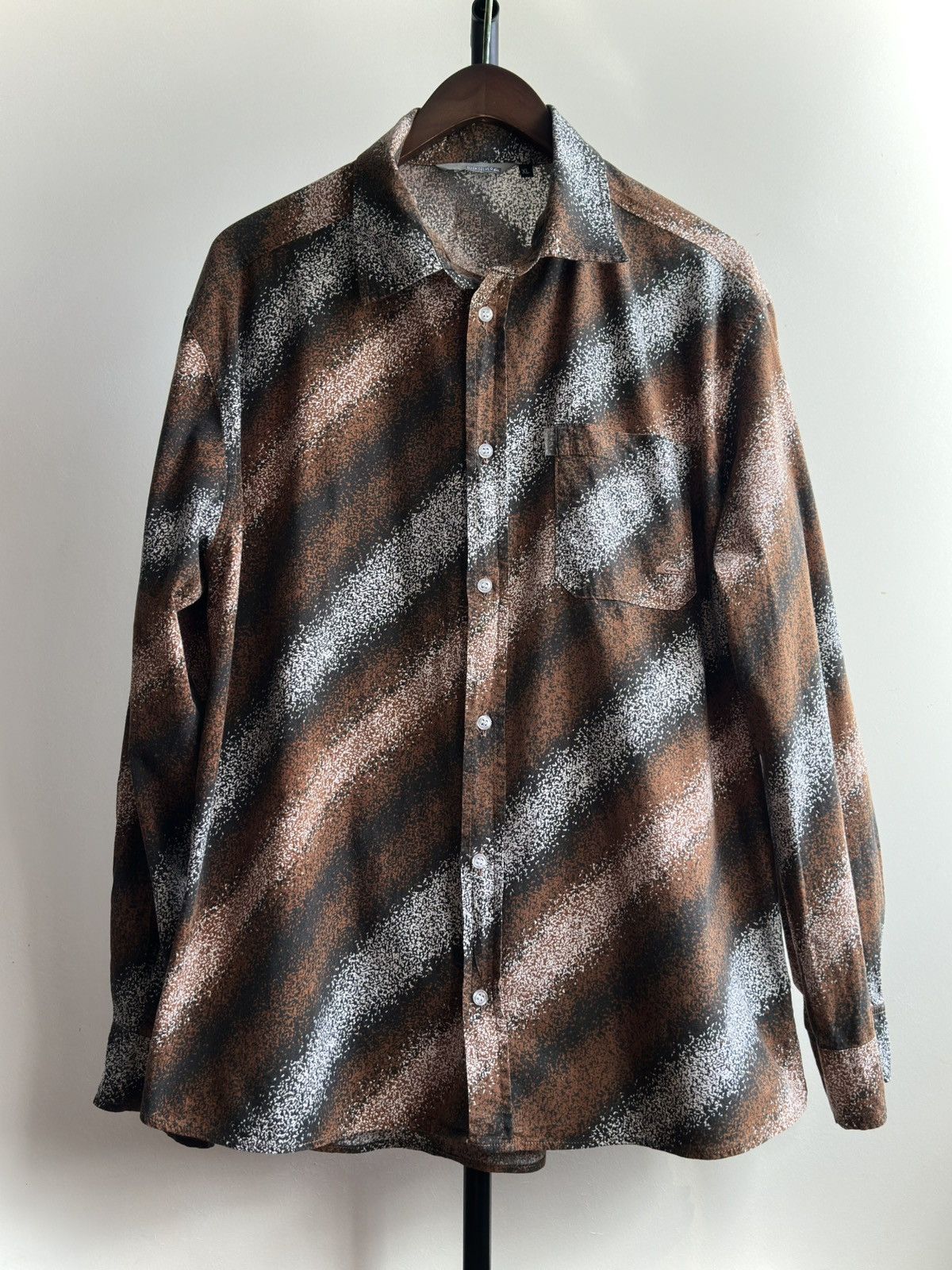 Quiksilver × Vintage VINTAGE QUIKSILVER STRIPED SHIRT SURF STYLE Size US XL / EU 56 / 4 - 1 Thumbnail