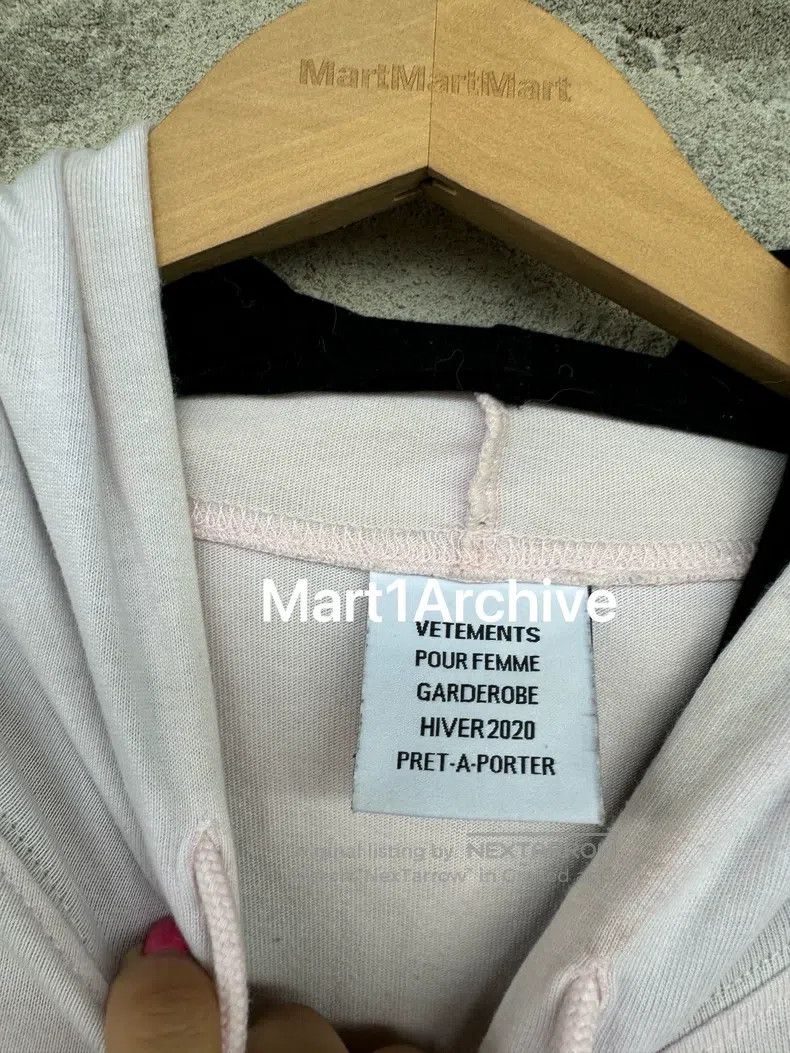 Vetements VETEMENTS Mask Hooded Sweatshirt Size XS / US 0-2 / IT 36-38 - 5 Thumbnail
