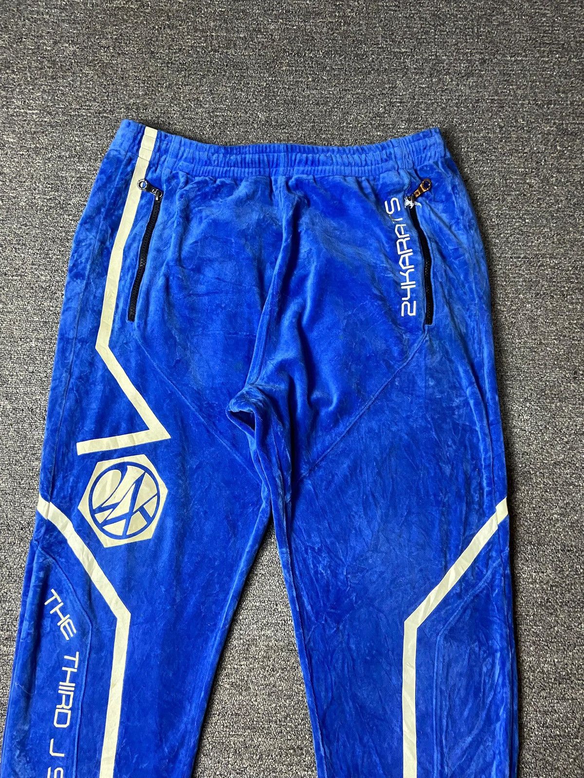 Japanese Brand Vintage 24karats Blue Impact Trousers (151) Size US 31 - 8 Thumbnail