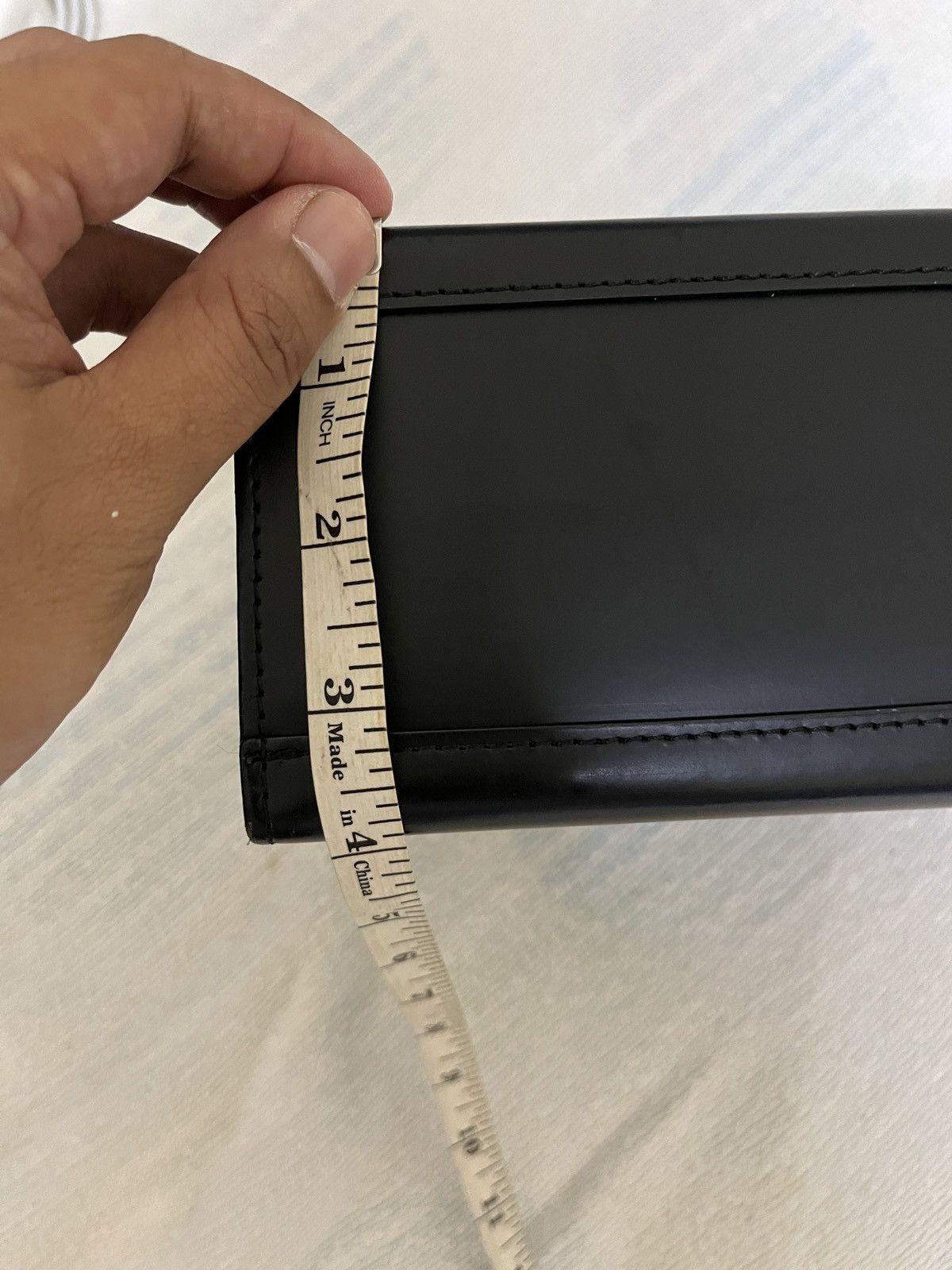 Yohji Yamamoto Yohji Yamamoto Y’saccs Leather 🇯🇵 Made Size ONE SIZE - 12 Thumbnail
