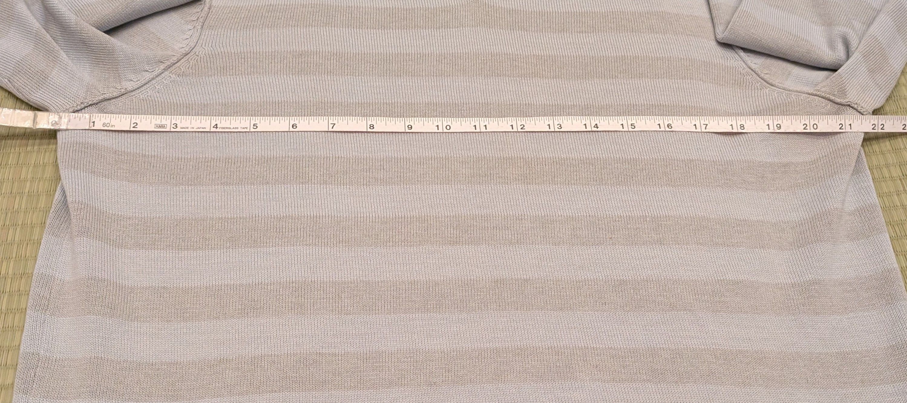 Saint James Saint James Cotton Linen V-neck Sweater Made in France Size US L / EU 52-54 / 3 - 6 Thumbnail