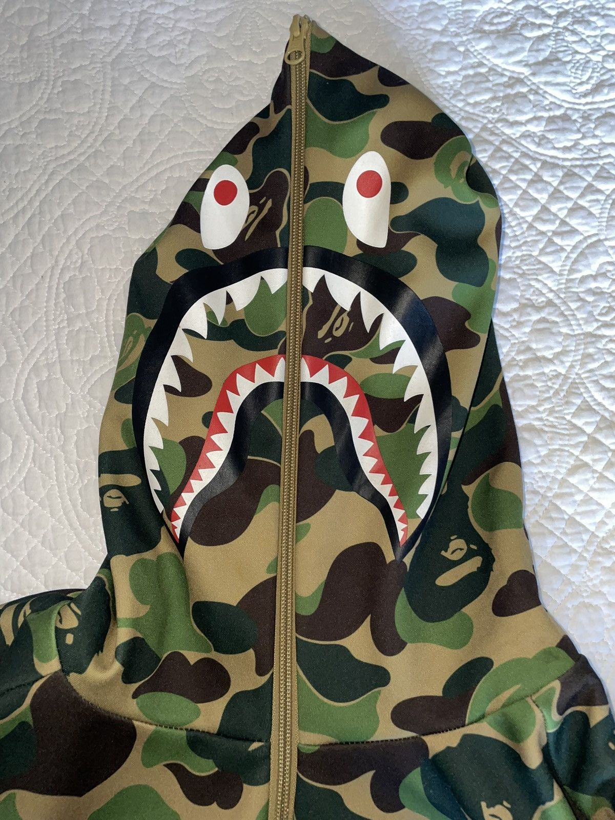 Adidas × Bape A Bathing Bape x Adidas Men's Full Zip Hoodie Size US L / EU 52-54 / 3 - 5 Thumbnail