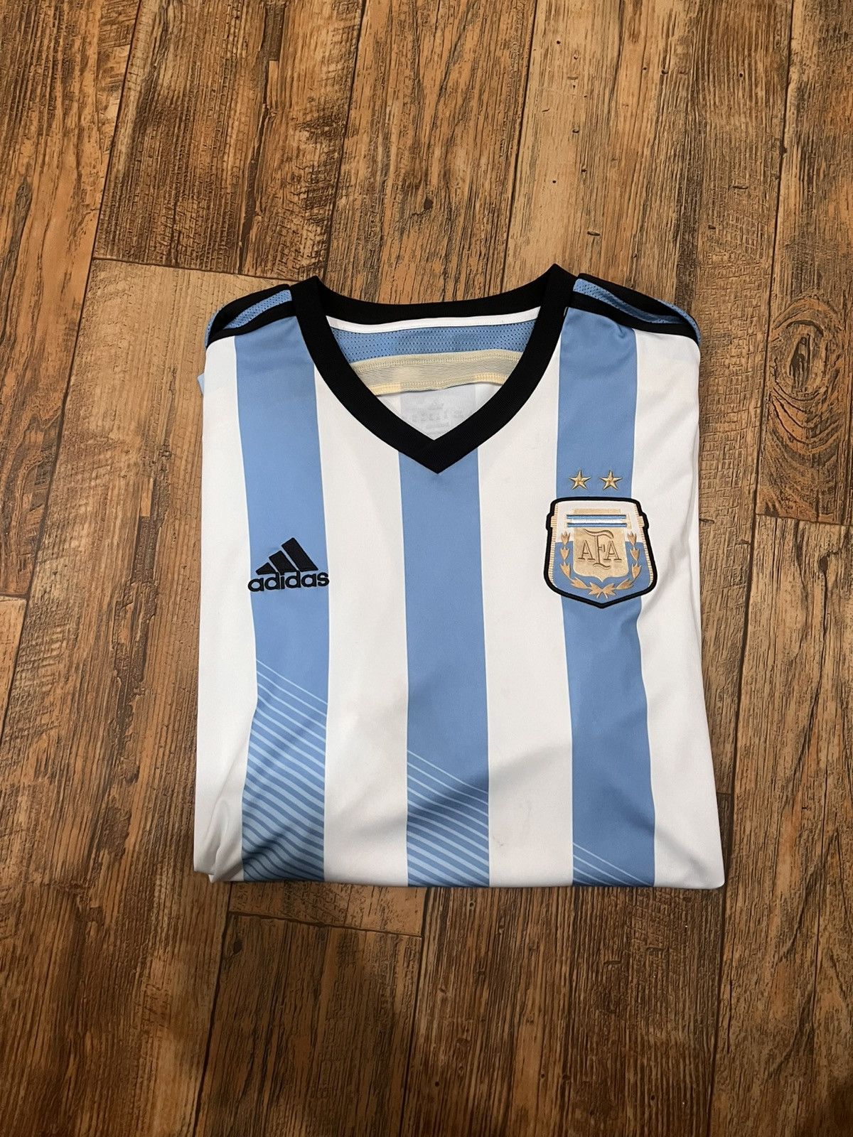 Adidas Argentina National Team Jersey Large Size US XL / EU 56 / 4 - 6 Thumbnail