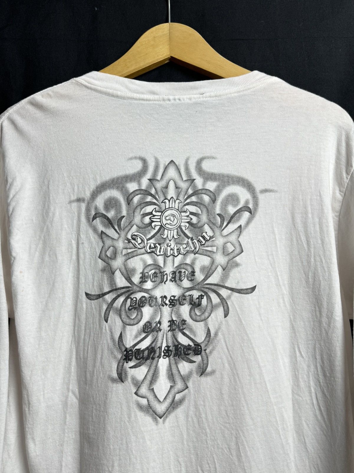 14th Addiction Crosses Tribal Poem Devitchu Long Sleeve Size US M / EU 48-50 / 2 - 5 Thumbnail