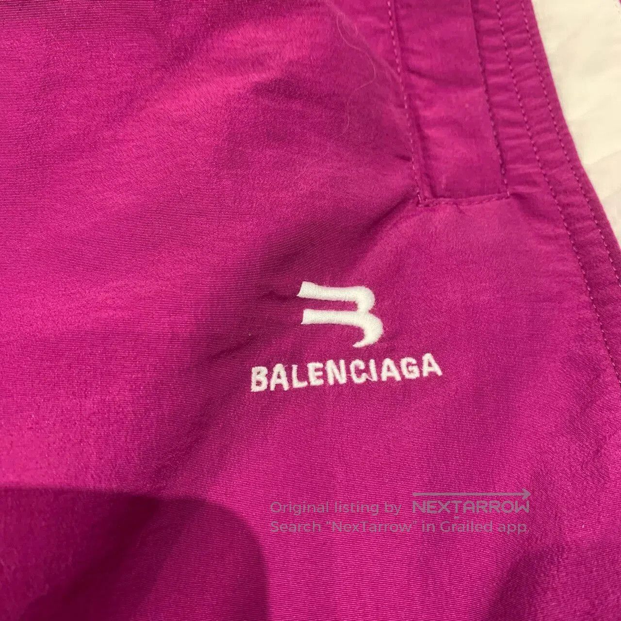 Balenciaga balenciaga purple double hook shorts size 34. Size US 34 / EU 50 - 6 Thumbnail