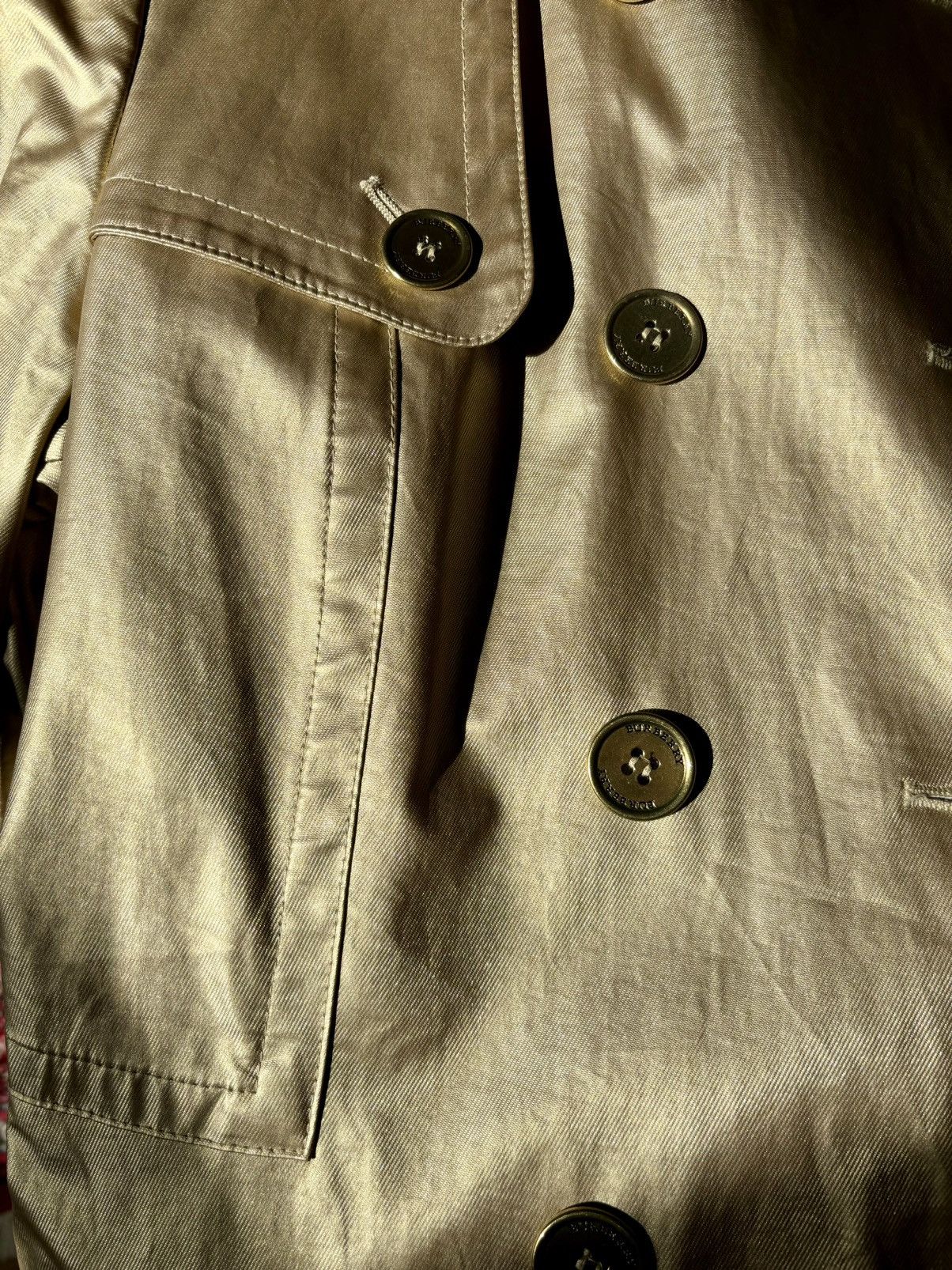 Burberry Gold Burberry Trenchcoat Size M / US 6-8 / IT 42-44 - 5 Thumbnail