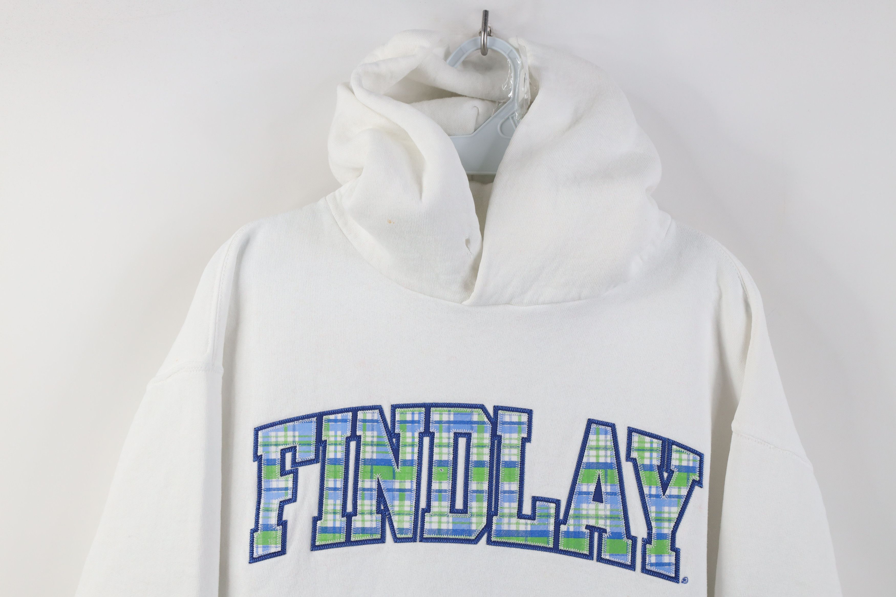 Russell Athletic Vintage 90s Russell Athletic Spell Out Findlay Ohio Hoodie Size L / US 10 / IT 46 - 2 Thumbnail