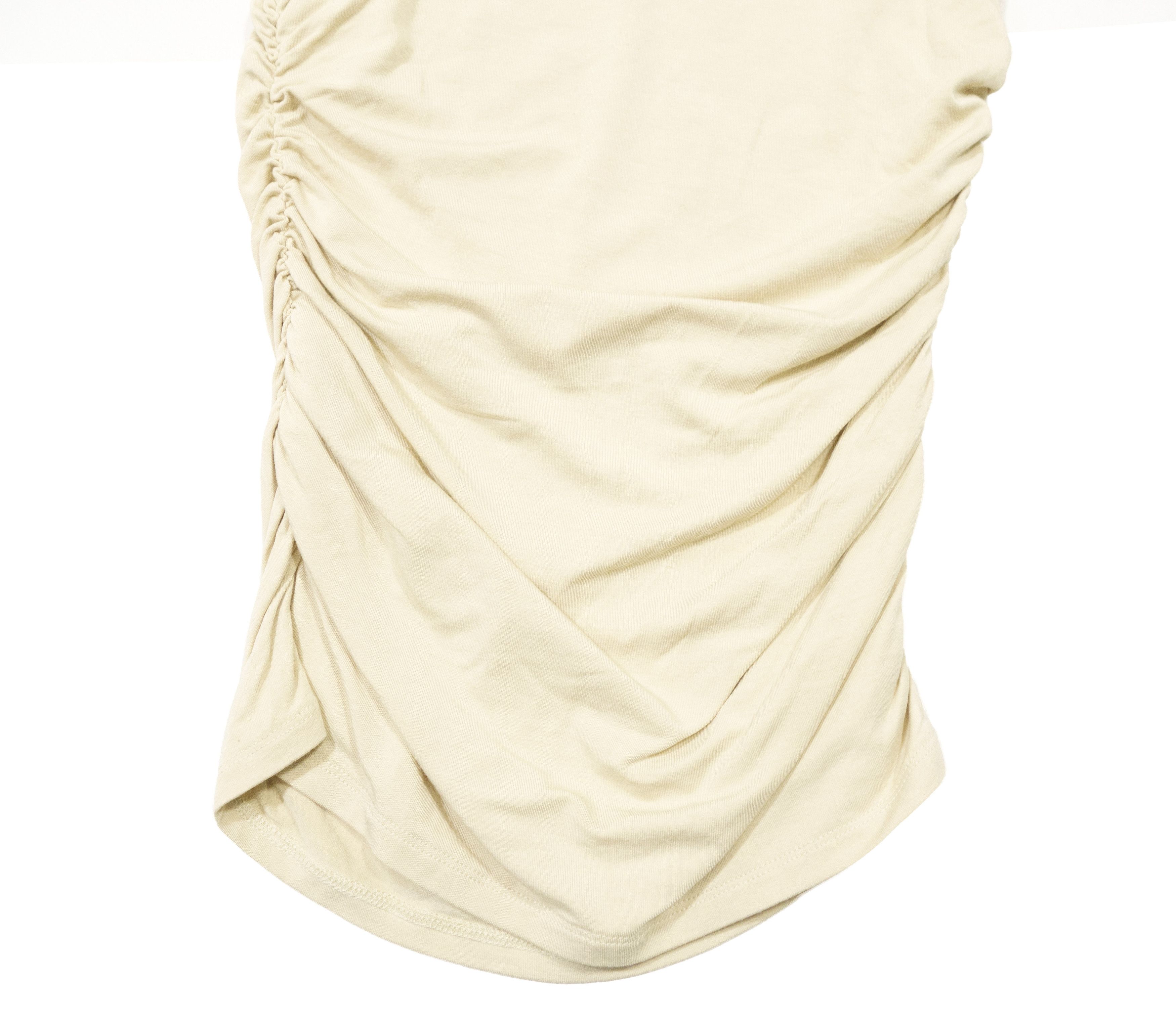 Ralph Lauren Black Label Ruched Bodycon Long Top / Mini Dress Size XS / US 0-2 / IT 36-38 - 7 Thumbnail