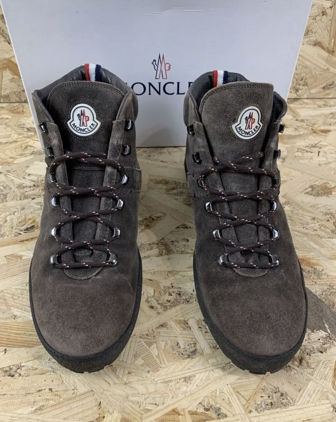 image of Moncler Boots Size 44 It in Beige, Men's
