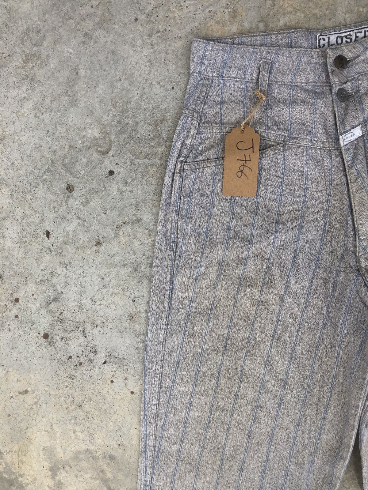 CLOSED × Marithe + Francois Girbaud Marithe Francois Girbaud Baggy Jeans Hip Hop Stripe Jeans Size US 28 / EU 44 - 4 Thumbnail