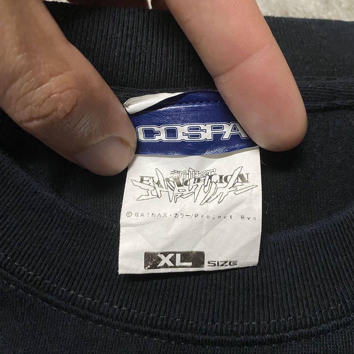 Anime COSPA EVANGELION “DON’T RUN AWAY” ANIME T SHIRT GAINAX Size US XL / EU 56 / 4 - 6 Thumbnail