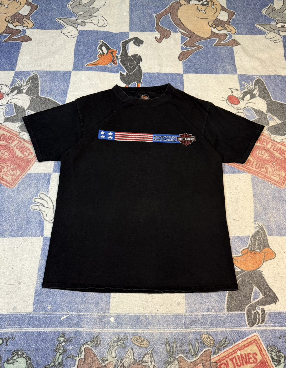 Harley Davidson Vintage Harley USA tee Size US XL / EU 56 / 4 - 1 Thumbnail