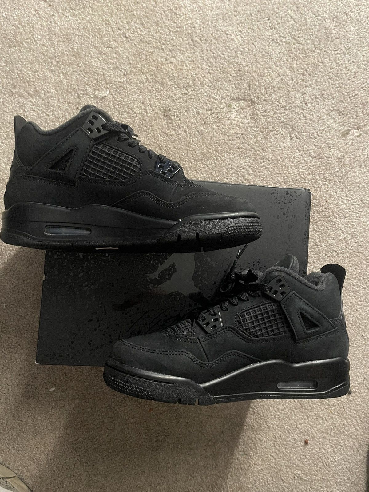 Jordan Brand Air Jordan 4 Black Cats Size US 6 / EU 39 - 3 Thumbnail