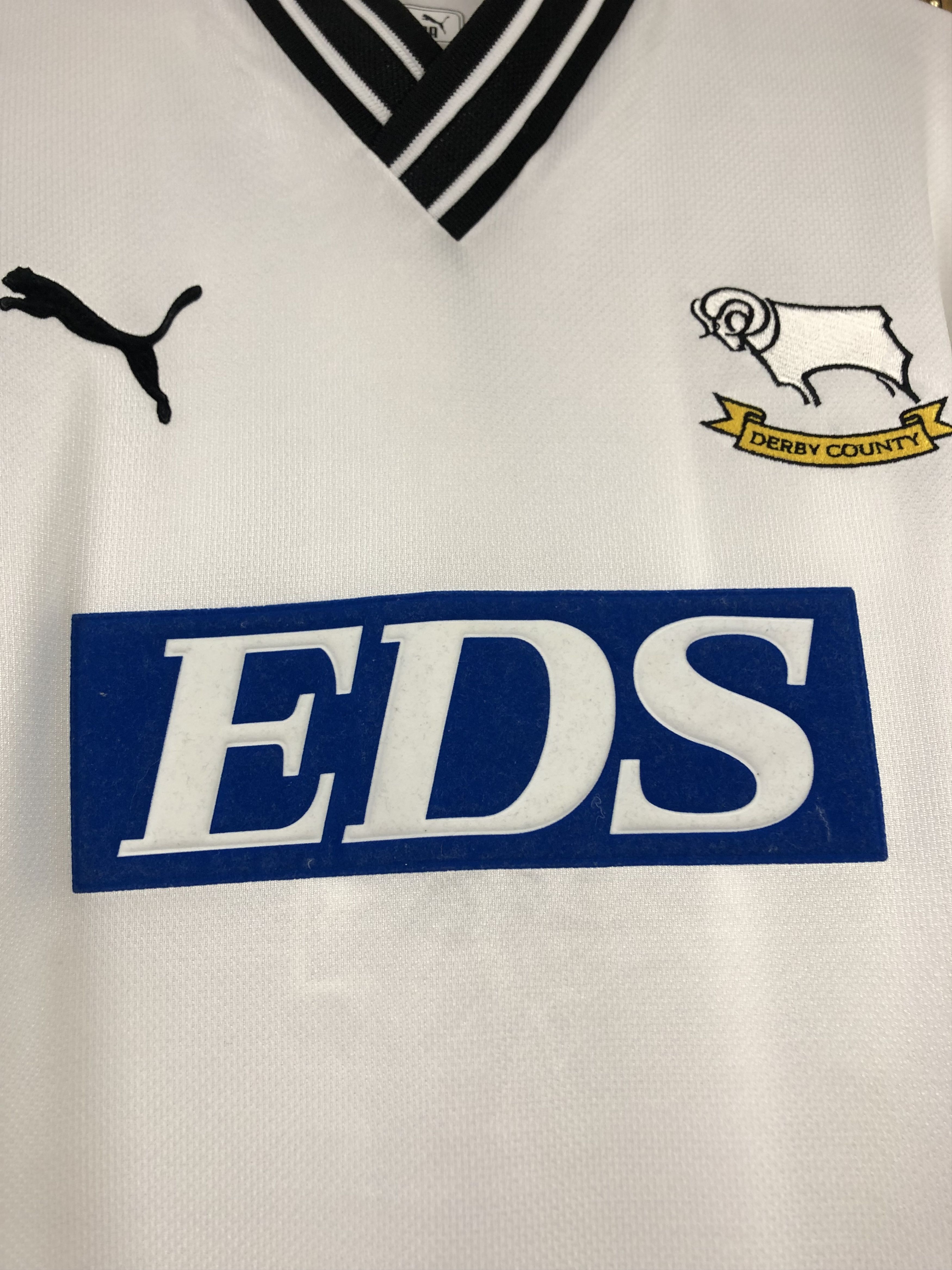 Vintage Derby County football shirt 1999 Soccer #1 Jersey Tee Hype Size US XL / EU 56 / 4 - 5 Thumbnail