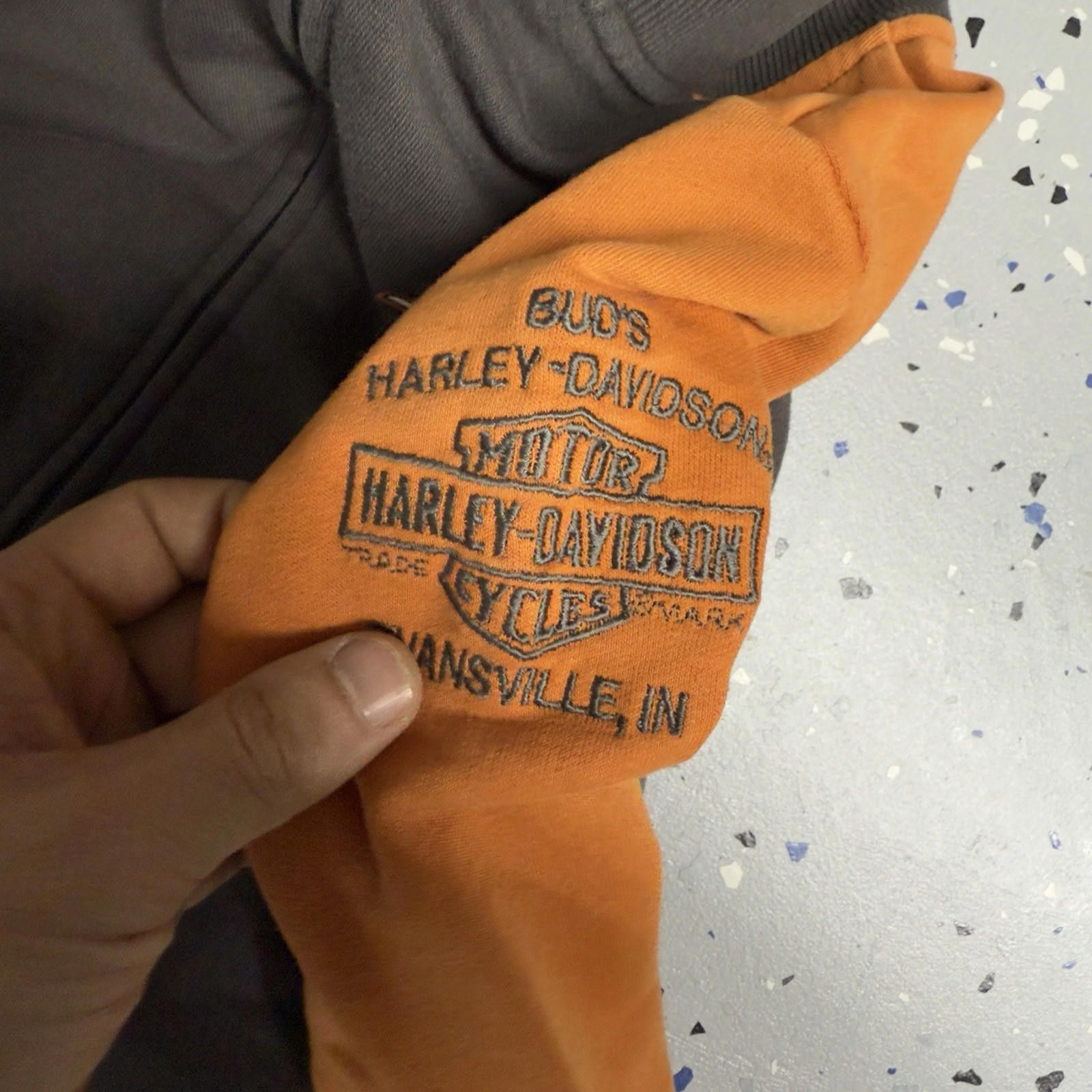 Designer Harley Davidson Full Zip Jacket Southern Binghamton NY M Size ONE SIZE - 3 Thumbnail