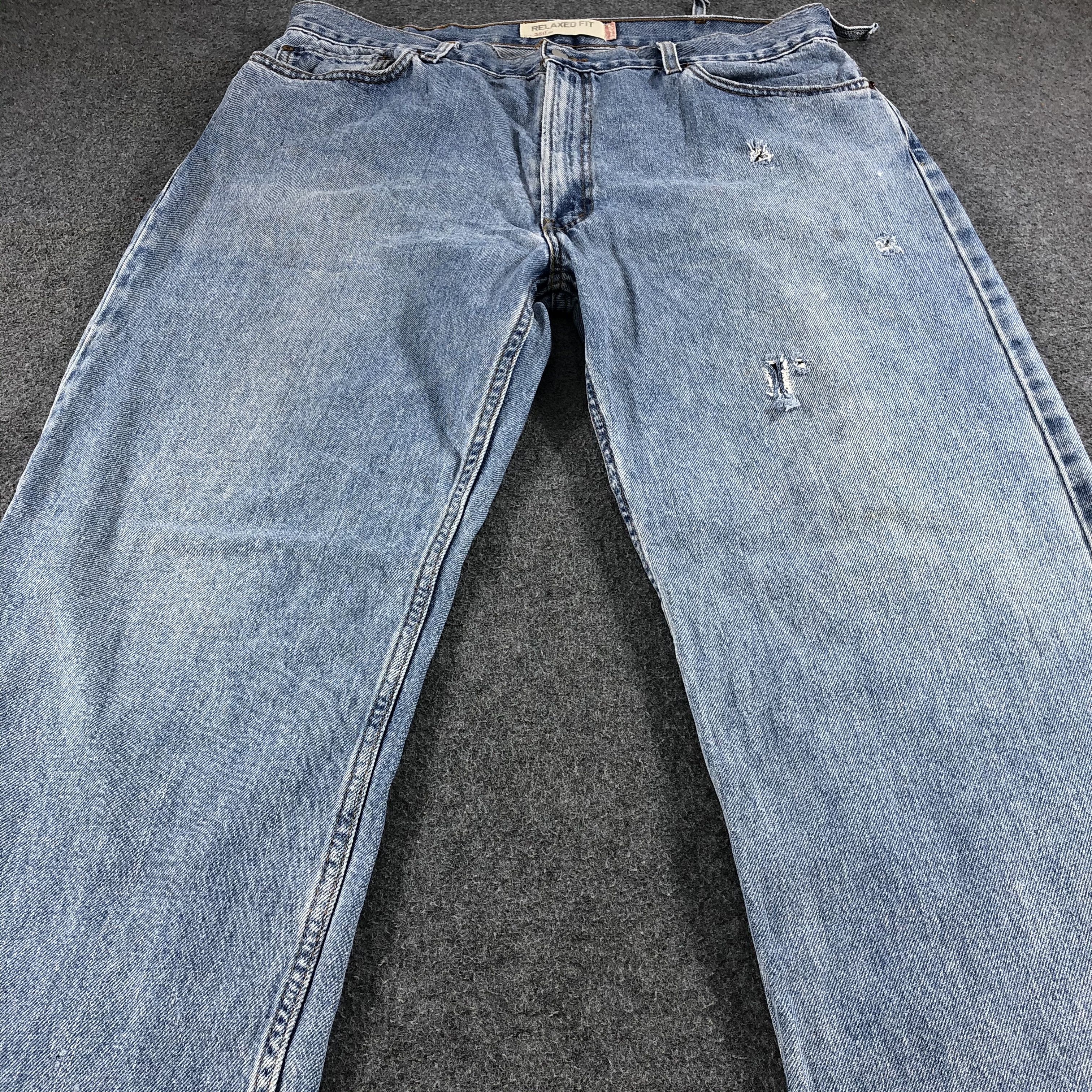 Levi's Vintage Light Wash Levis 550 Jeans-J1267 Size US 39 - 3 Thumbnail