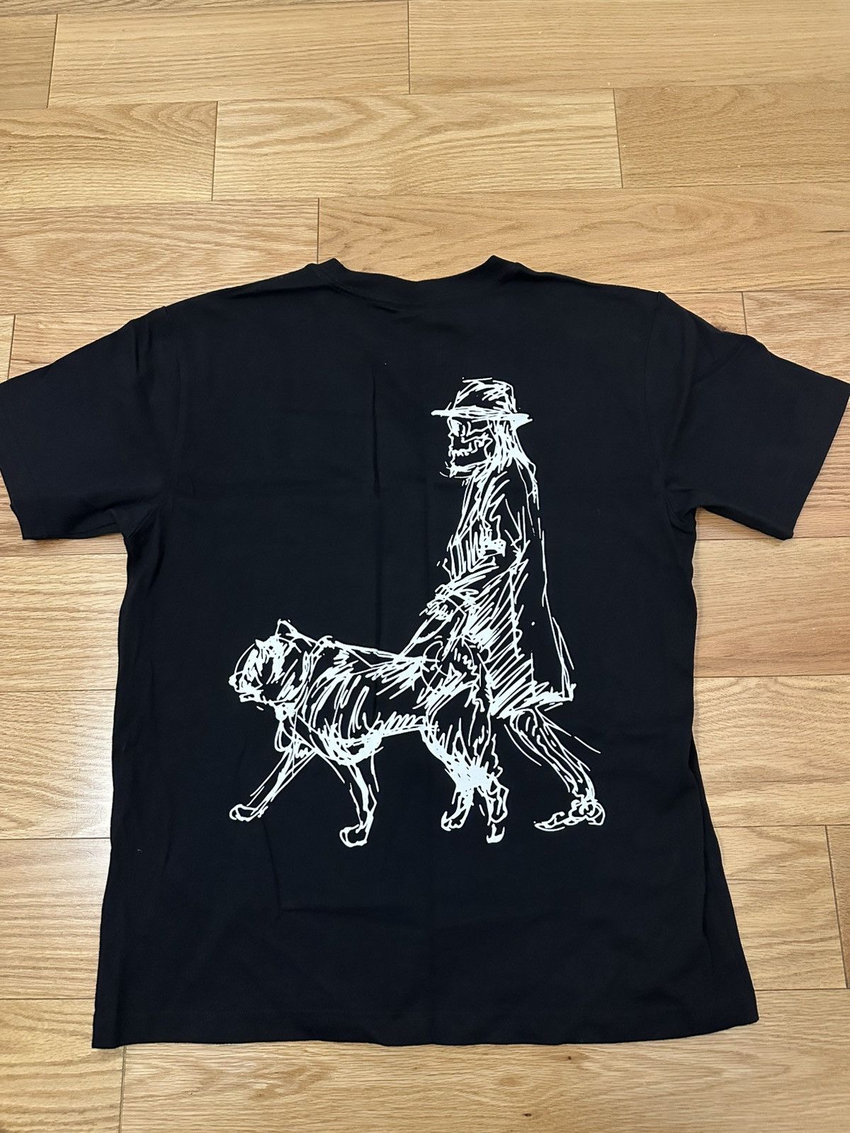 Yohji Yamamoto Yohji Yamamoto New Era NEW black tshirt Size US L / EU 52-54 / 3 - 2 Thumbnail