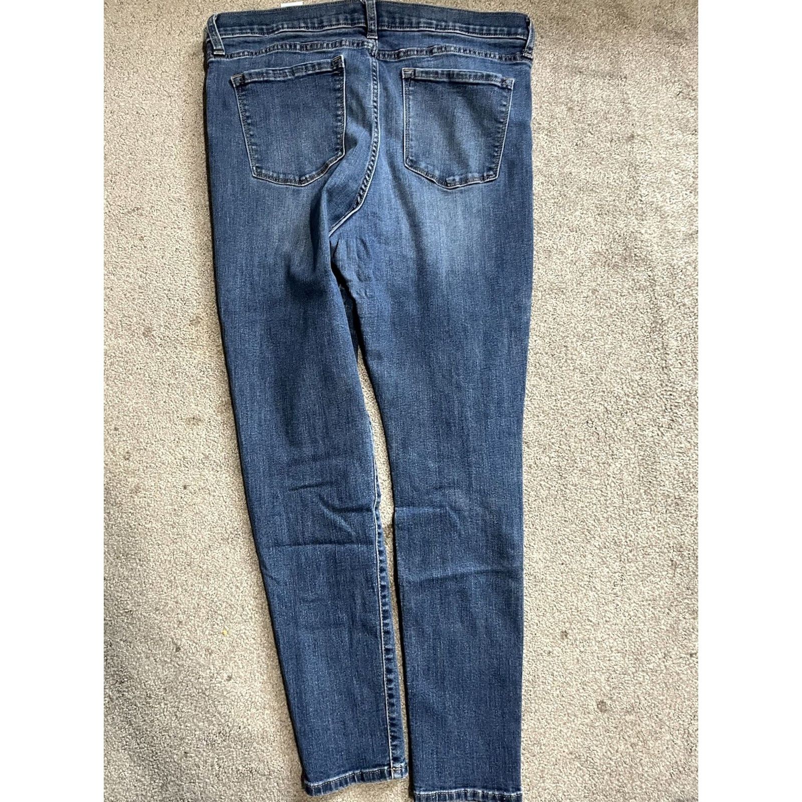 Banana Republic Banana Republic Skinny Fit Jeans Size 32/14R Women Blue Jeans Size 36" / US 14 / IT 50 - 3 Thumbnail
