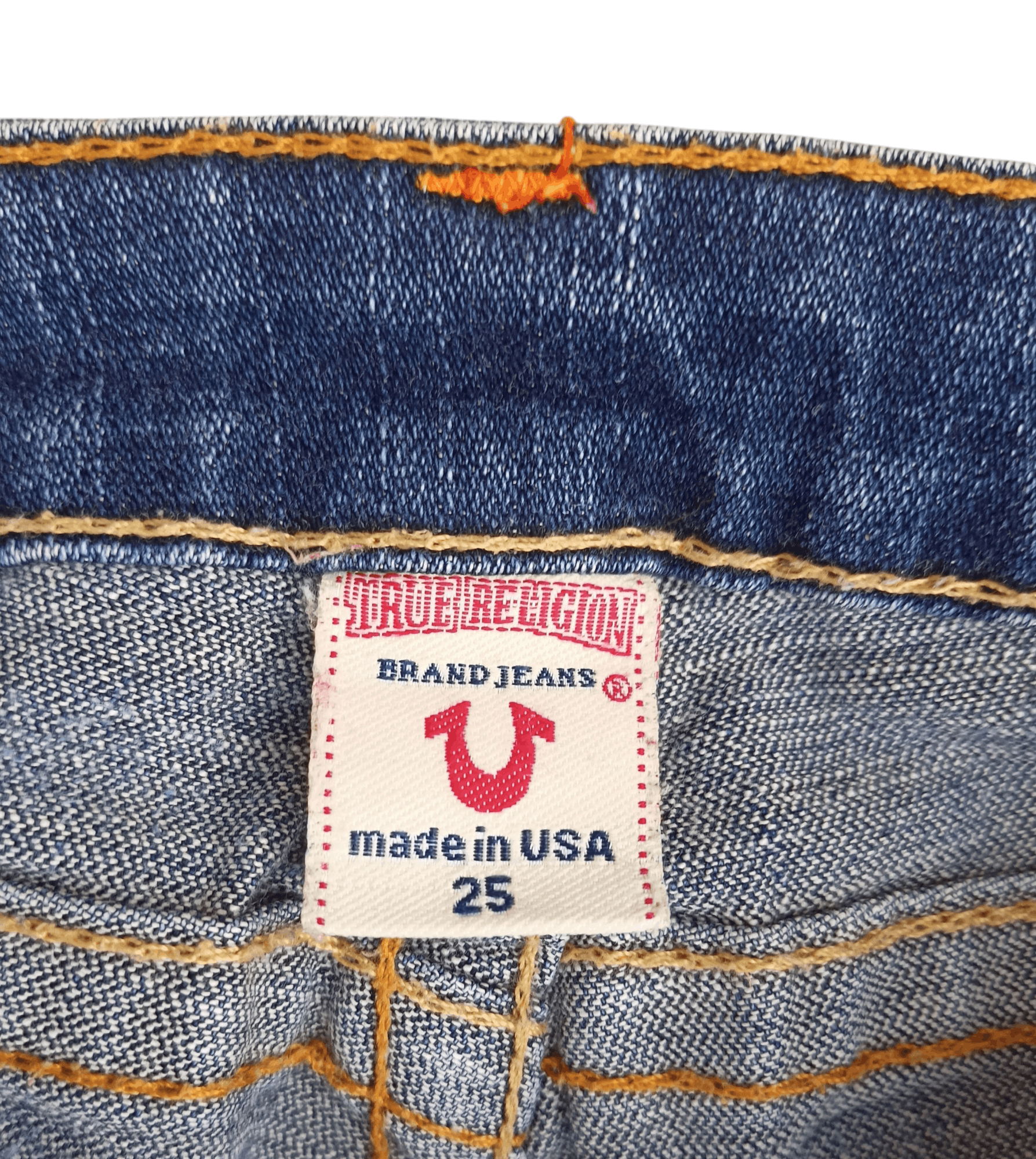True Religion True Religion Low Rise Distressed Flare Jeans Size 25" / US 0 / IT 36 - 16 Thumbnail