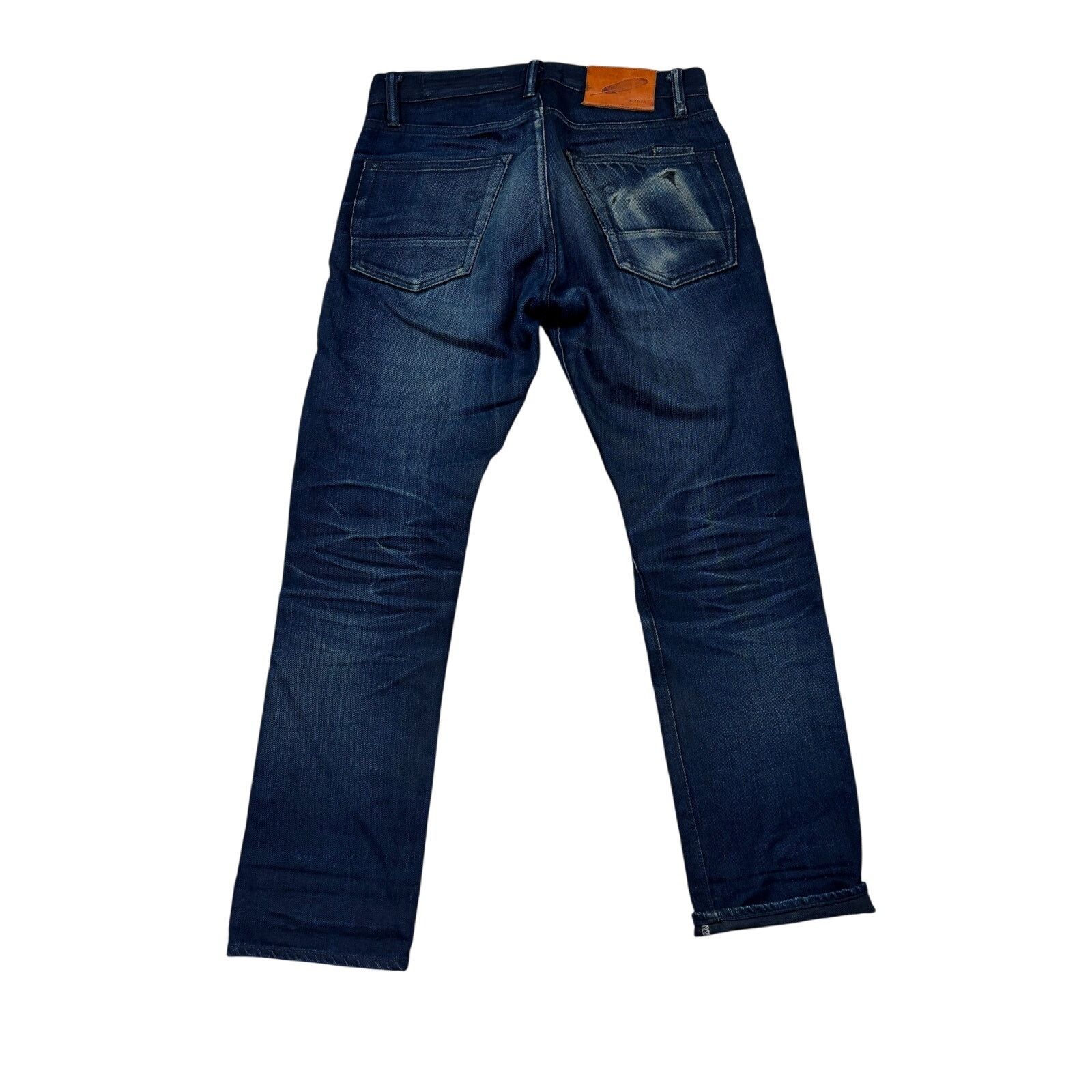 Rogue Territory Rogue Territory Stanton Slim Straight Selvedge Jeans 30x27 Size US 30 / EU 46 - 1 Thumbnail
