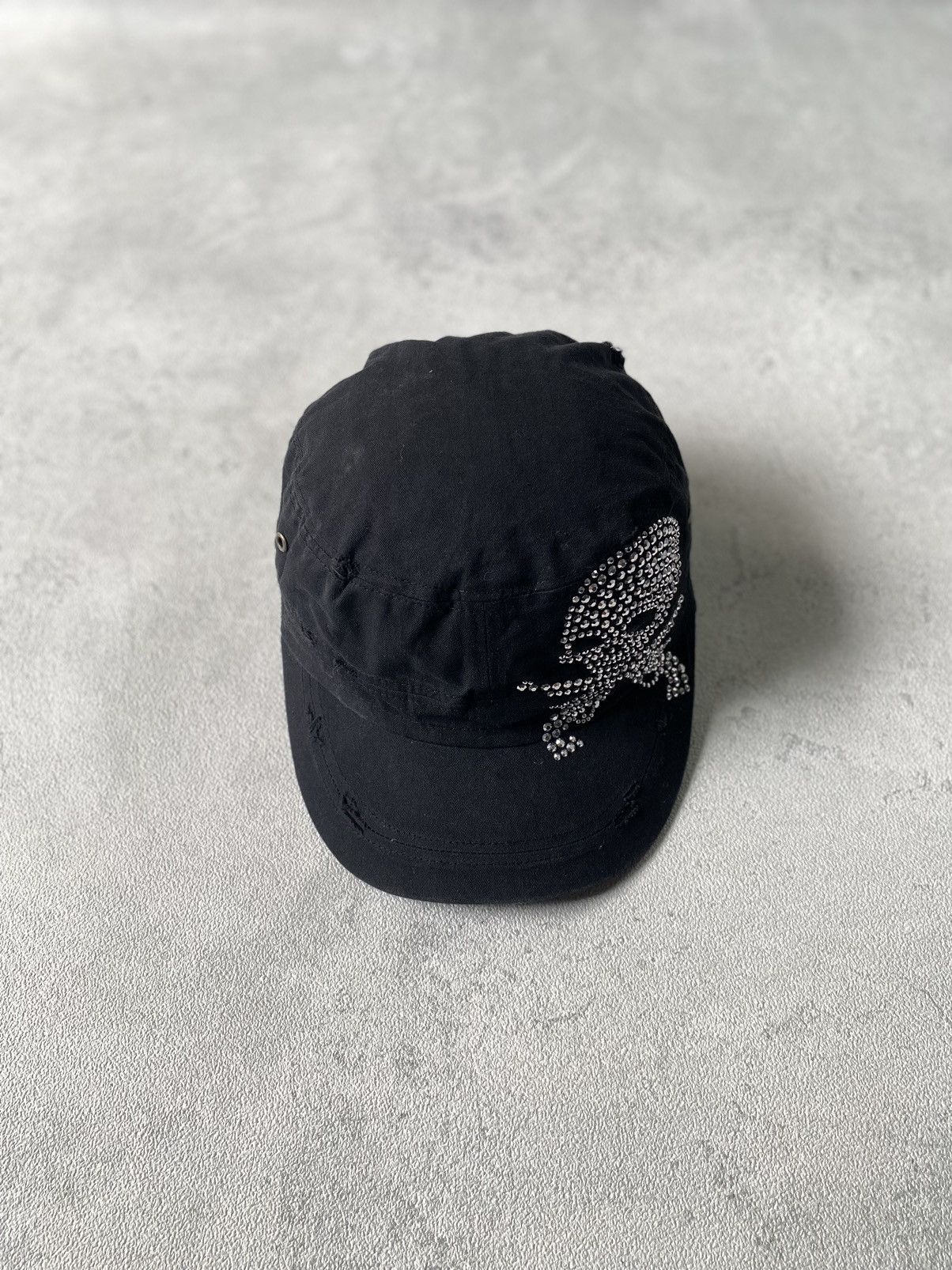 If Six Was Nine × Japanese Brand × Le Grande Bleu (L.G.B.) studded skull cadet patrol cap Size ONE SIZE - 4 Thumbnail