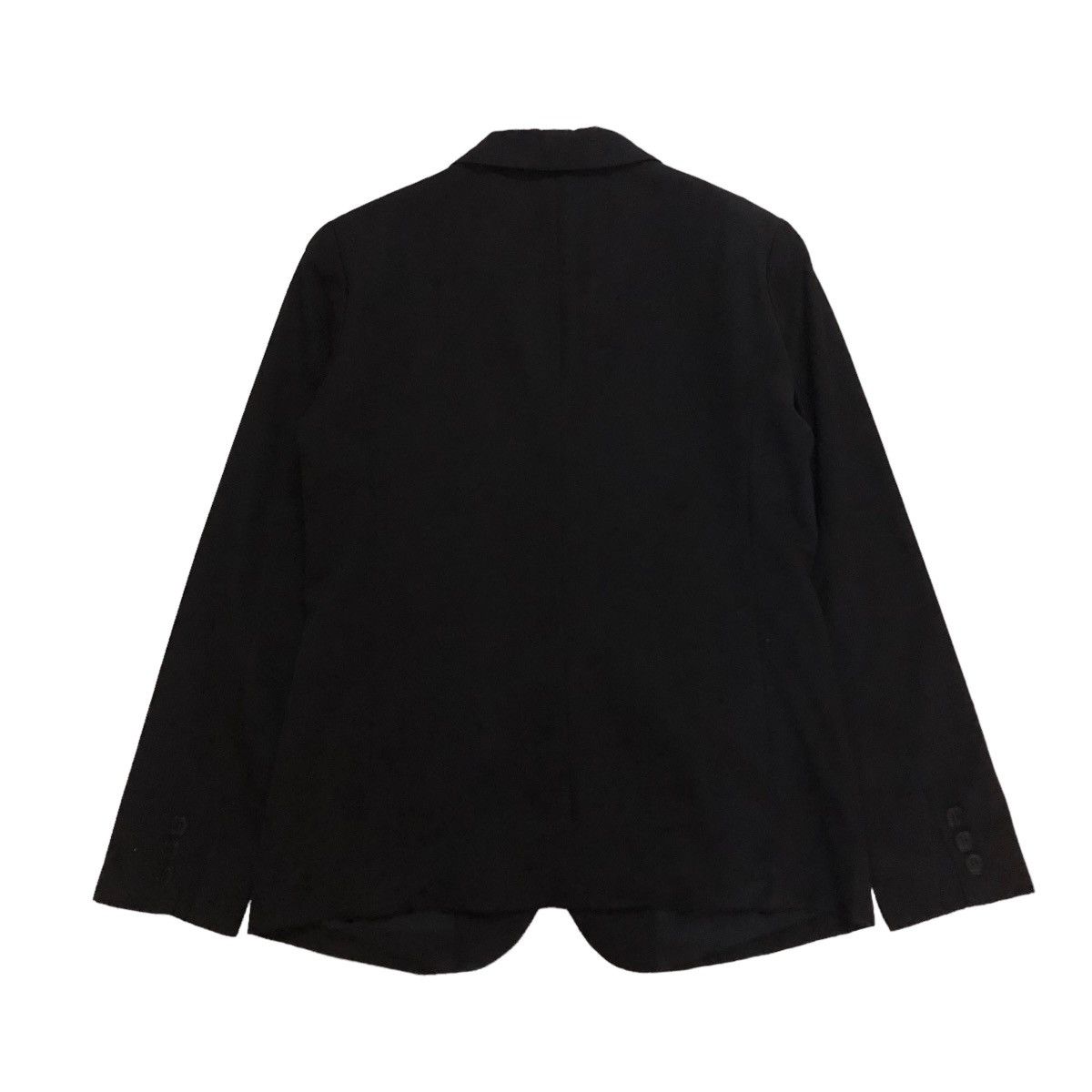 agnes b. RICH BLACK VINTAGE BUTTON JACKET AGNES B. PARIS ISSEY MIYAKE Size US S / EU 44-46 / 1 - 2 Thumbnail