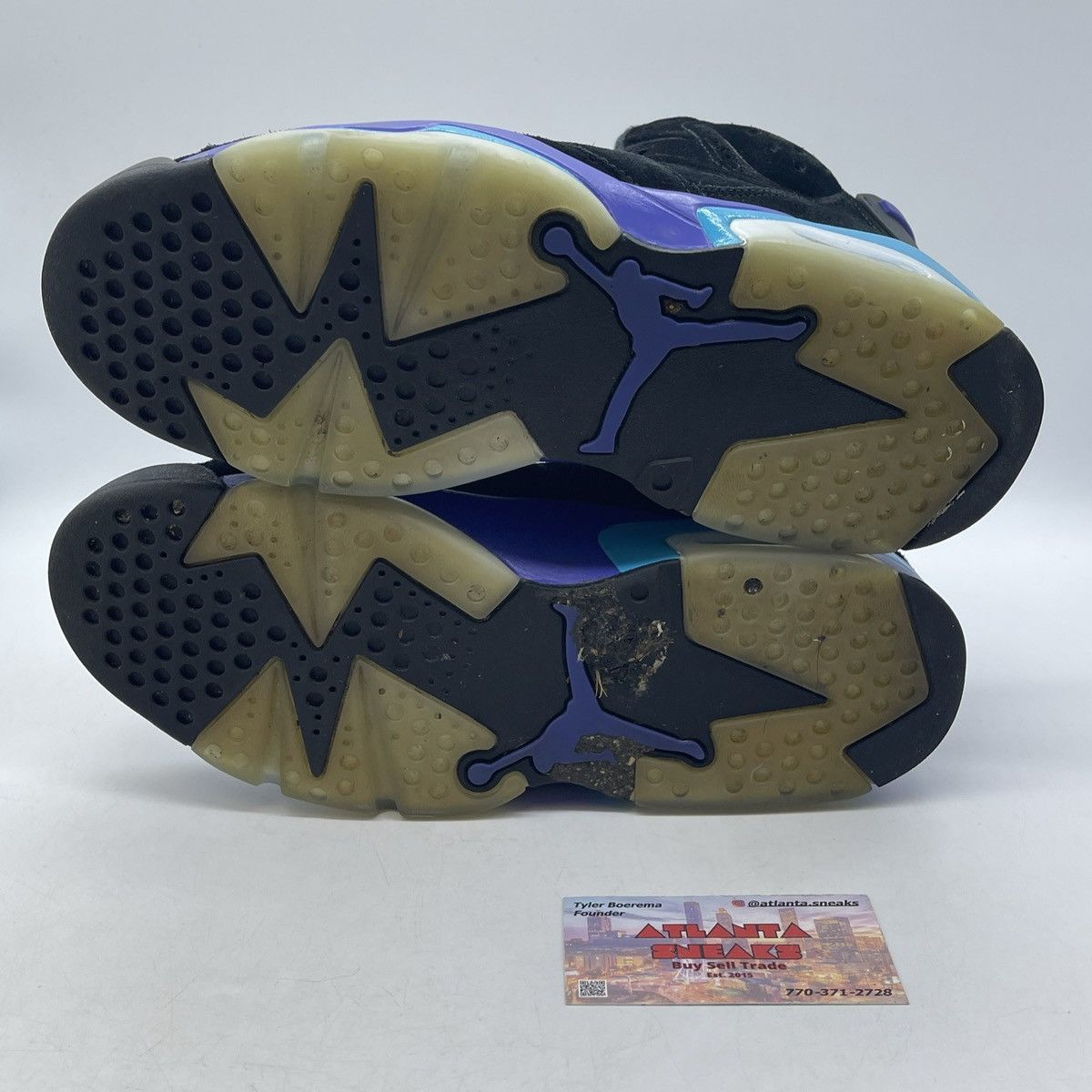Jordan Brand Air Jordan 6 aqua Size US 8.5 / EU 41-42 - 7 Thumbnail