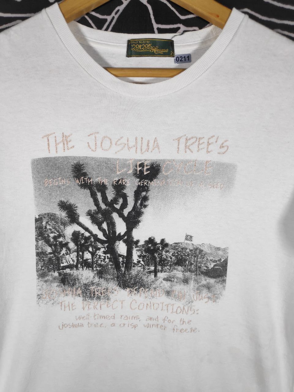 291295=Homme 291295 Homme Joshua Tree Fashion Designer Tee Size M Size US M / EU 48-50 / 2 - 3 Thumbnail