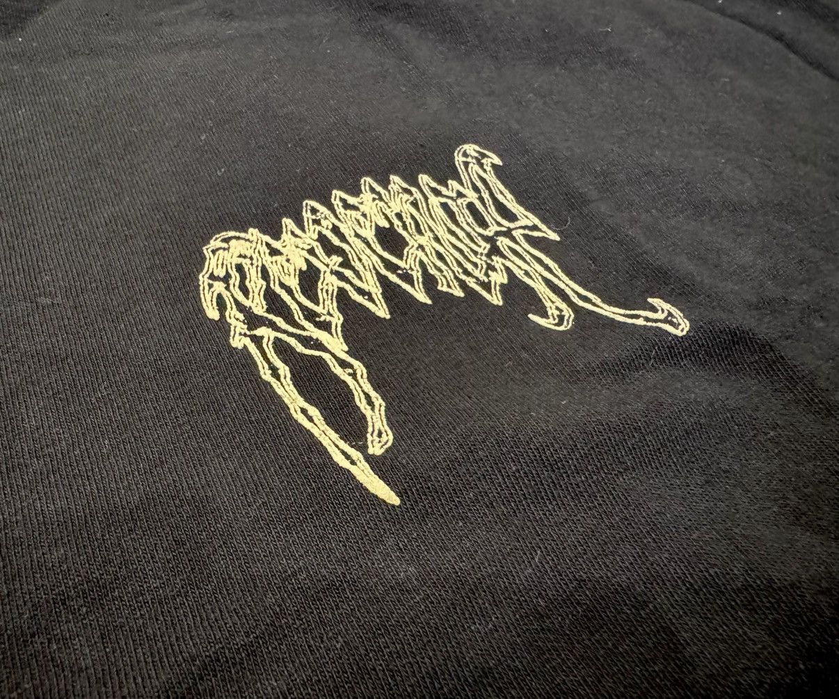 Revenge Revenge x Zillakami Crossbones Skull Tee Black/Beige XXL 322 Size US XXL / EU 58 / 5 - 6 Thumbnail