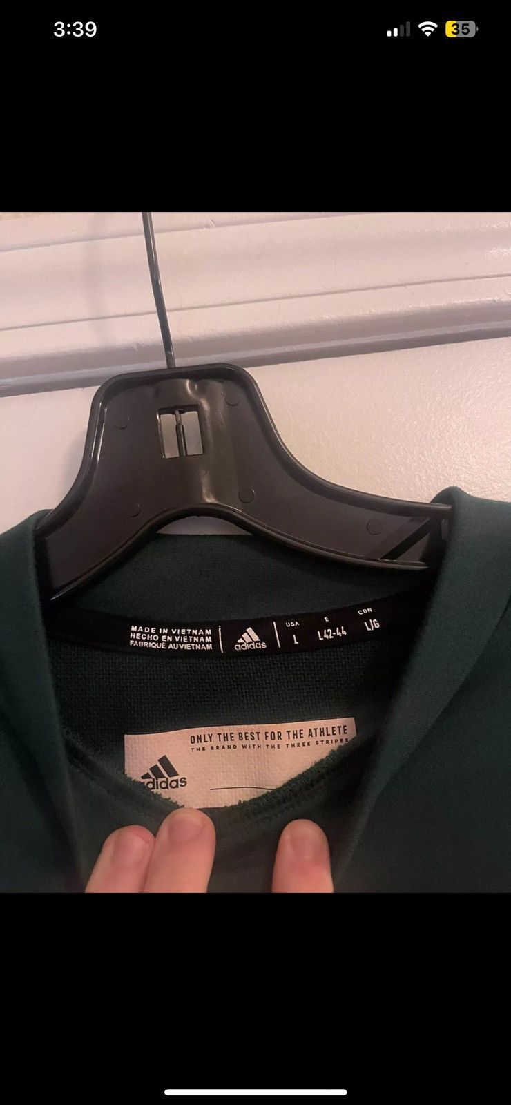 Adidas Miami Hurricanes Adidas Mens Sweatshirt L Aeroready Size US L / EU 52-54 / 3 - 3 Thumbnail