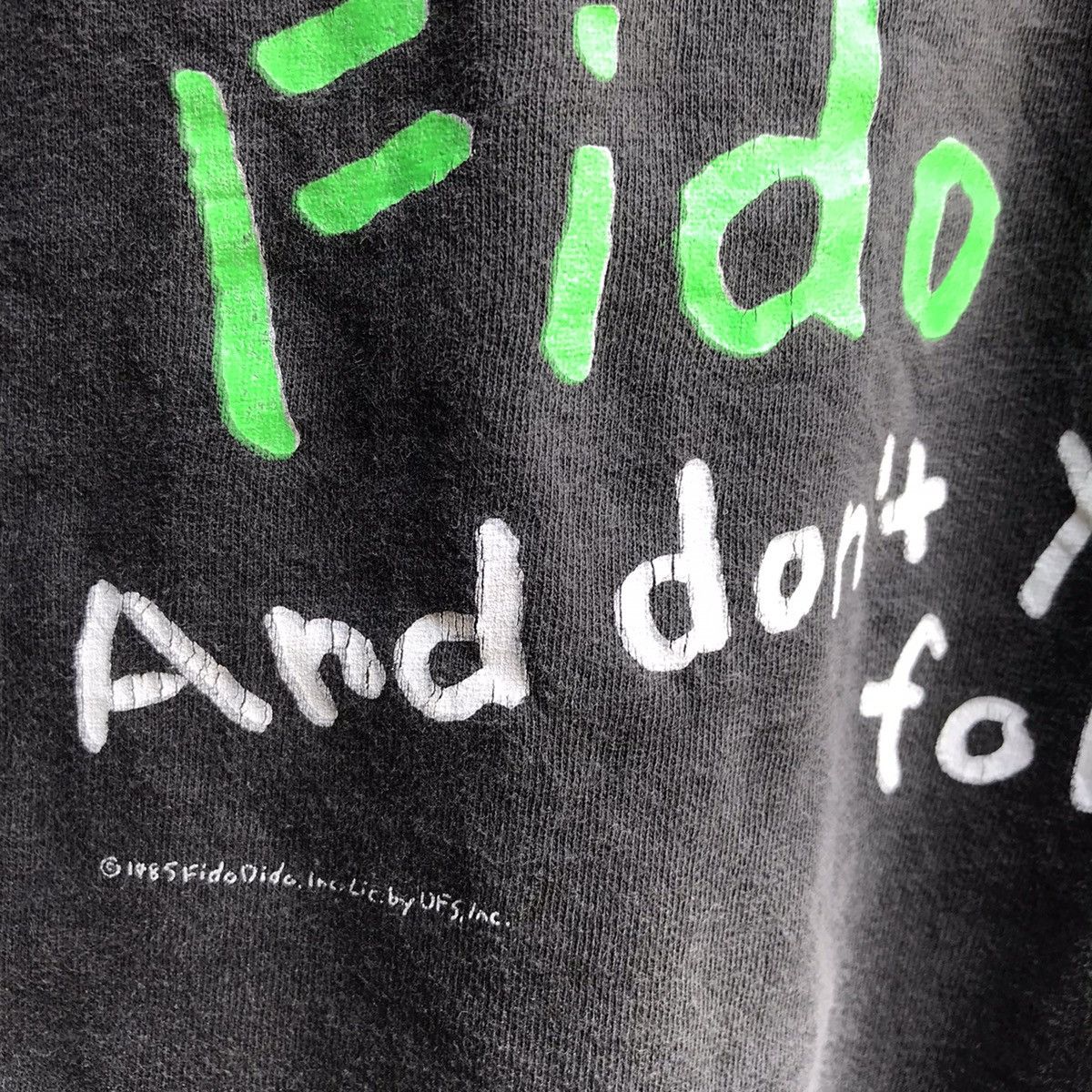 Vintage Vintage 80s FIDO DIDO promo tee cartoons Size US L / EU 52-54 / 3 - 3 Thumbnail
