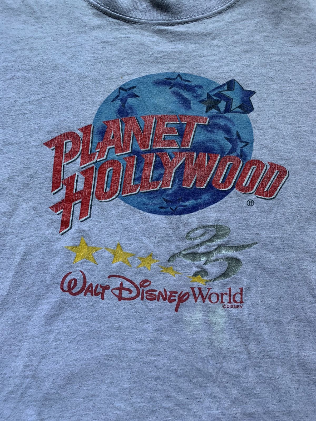 Planet Hollywood × Vintage Vintage 1991 Planet Hollywood Tee Disney T-shirt Y2K USA Size US S / EU 44-46 / 1 - 2 Thumbnail