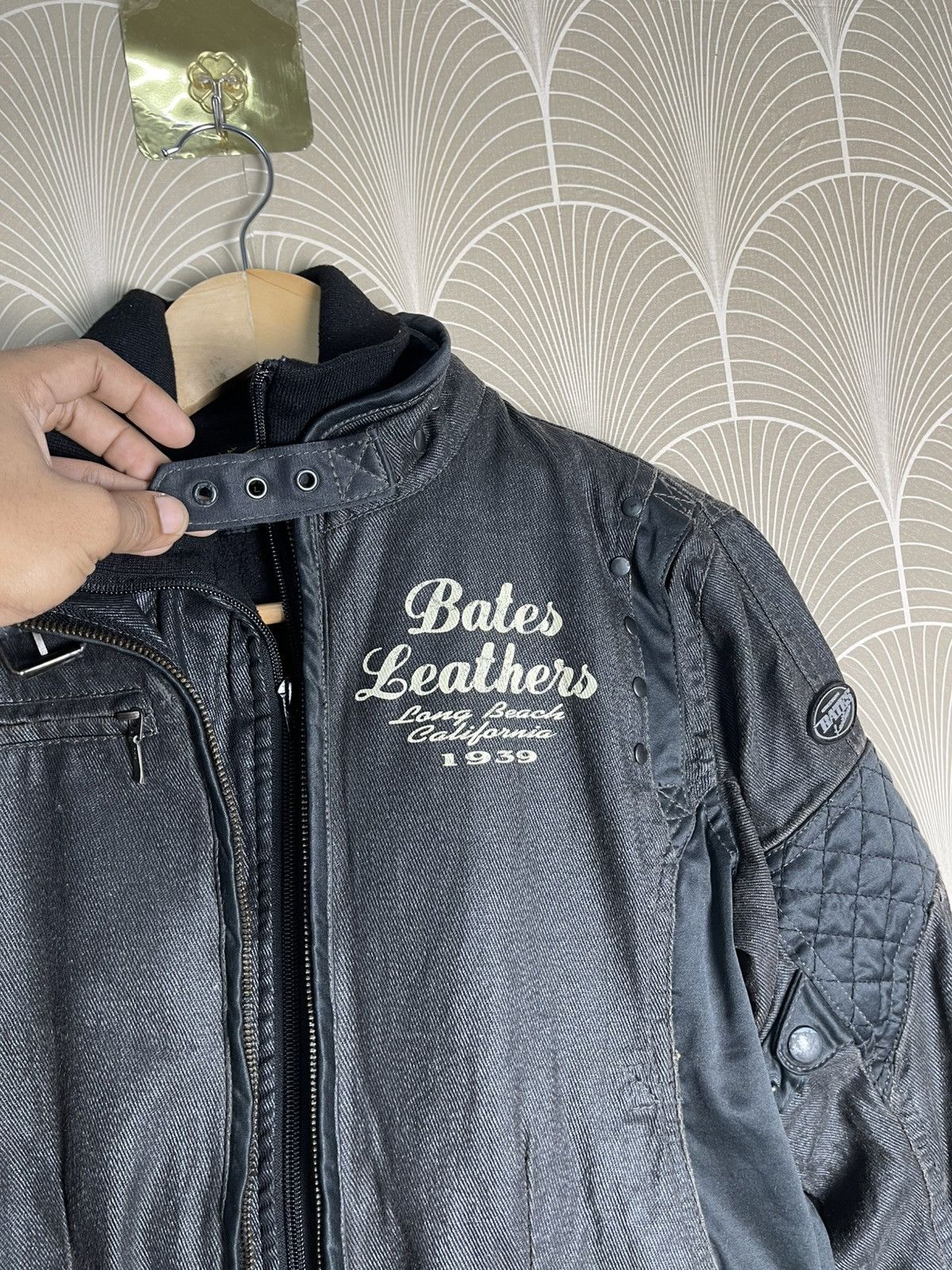 Bates Hats × Vanson Leathers VINTAGE BATES LEATHERS BIKER JACKET DOUBLE LAYER Size US M / EU 48-50 / 2 - 9 Thumbnail