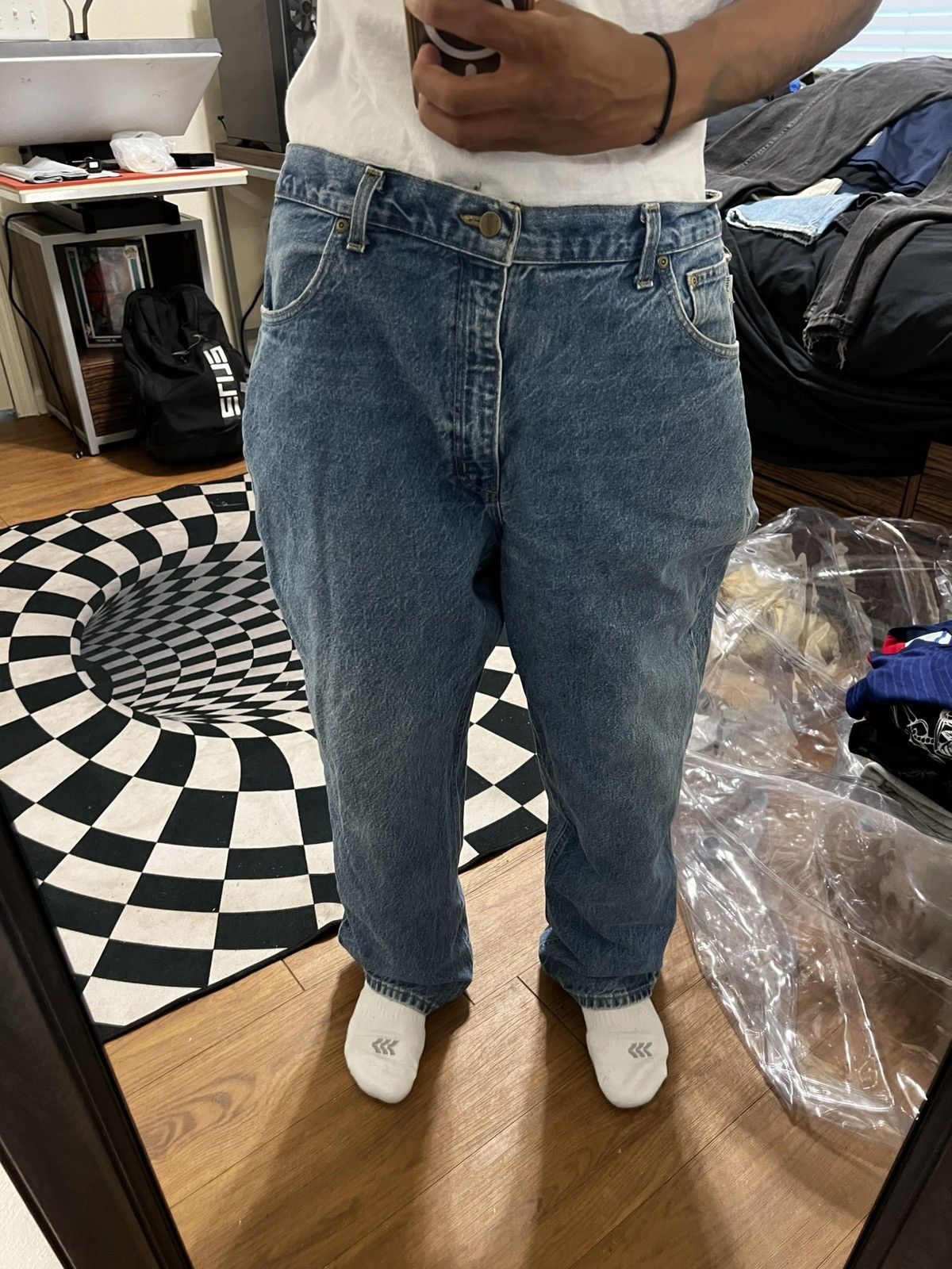 Carhartt Carhartt B100 DST Relaxed Fit Denim Jeans Size US 40 / EU 56 - 6 Thumbnail