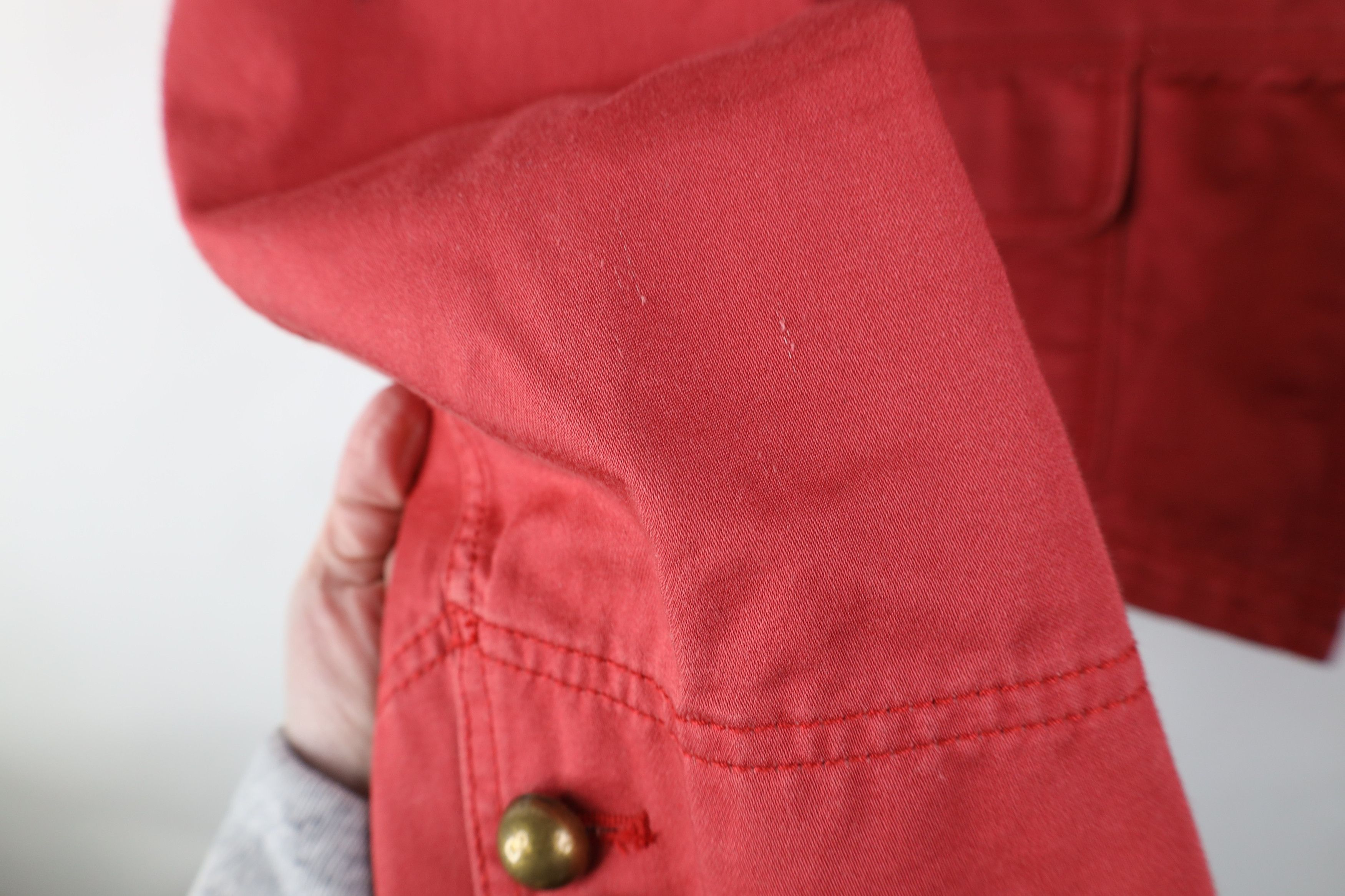 J.Crew Vintage J Crew Military Style Button Jacket Pink Cotton Size M / US 6-8 / IT 42-44 - 5 Thumbnail
