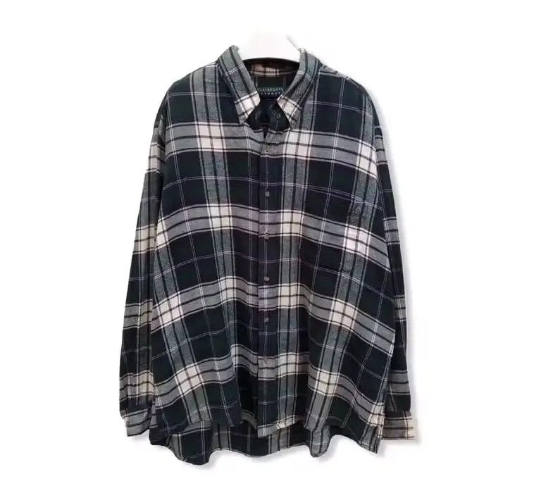 Vintage Vintage Claybrooke Outdoor Plaid Tartan Flannel Shirt 👕 Size US XL / EU 56 / 4 - 1 Thumbnail