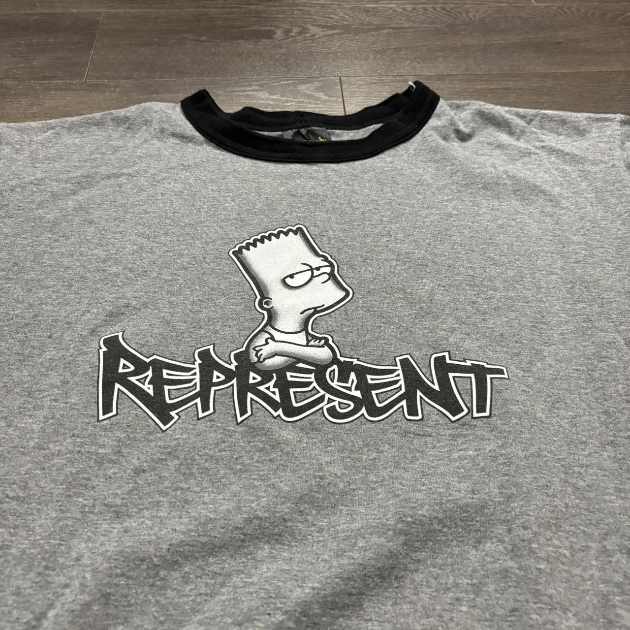 Changes Vintage The Simpsons Bart Simpson Represent T Shirt 00s M Size US M / EU 48-50 / 2 - 1 Thumbnail
