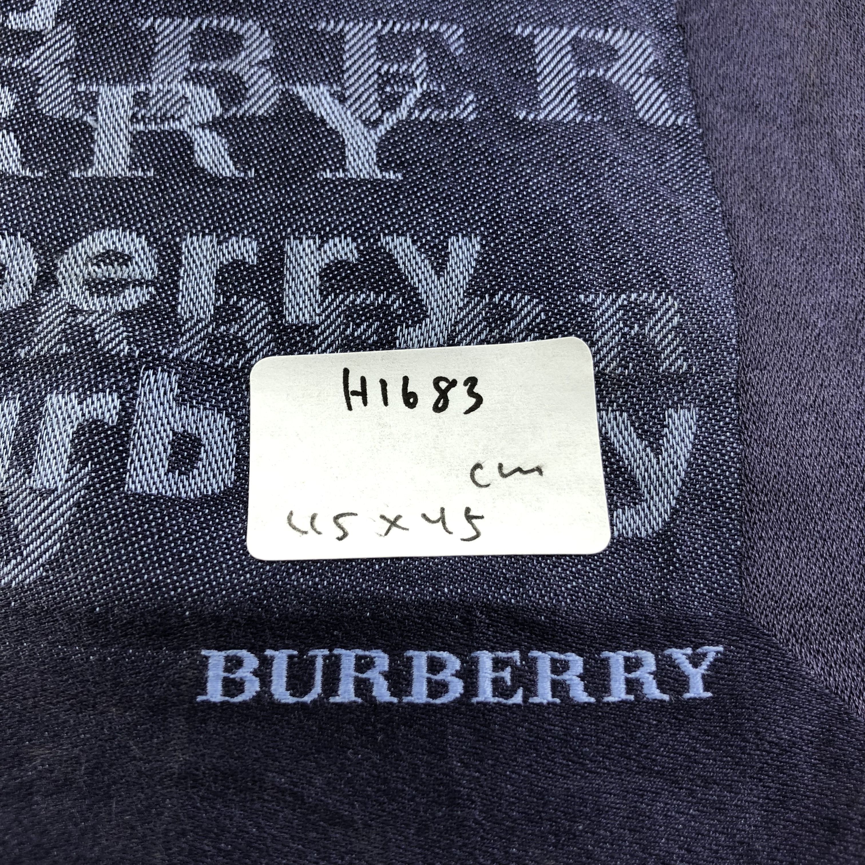 Burberry Burberry Handkerchief Neckerchief Bandana H1683 Size ONE SIZE - 11 Thumbnail