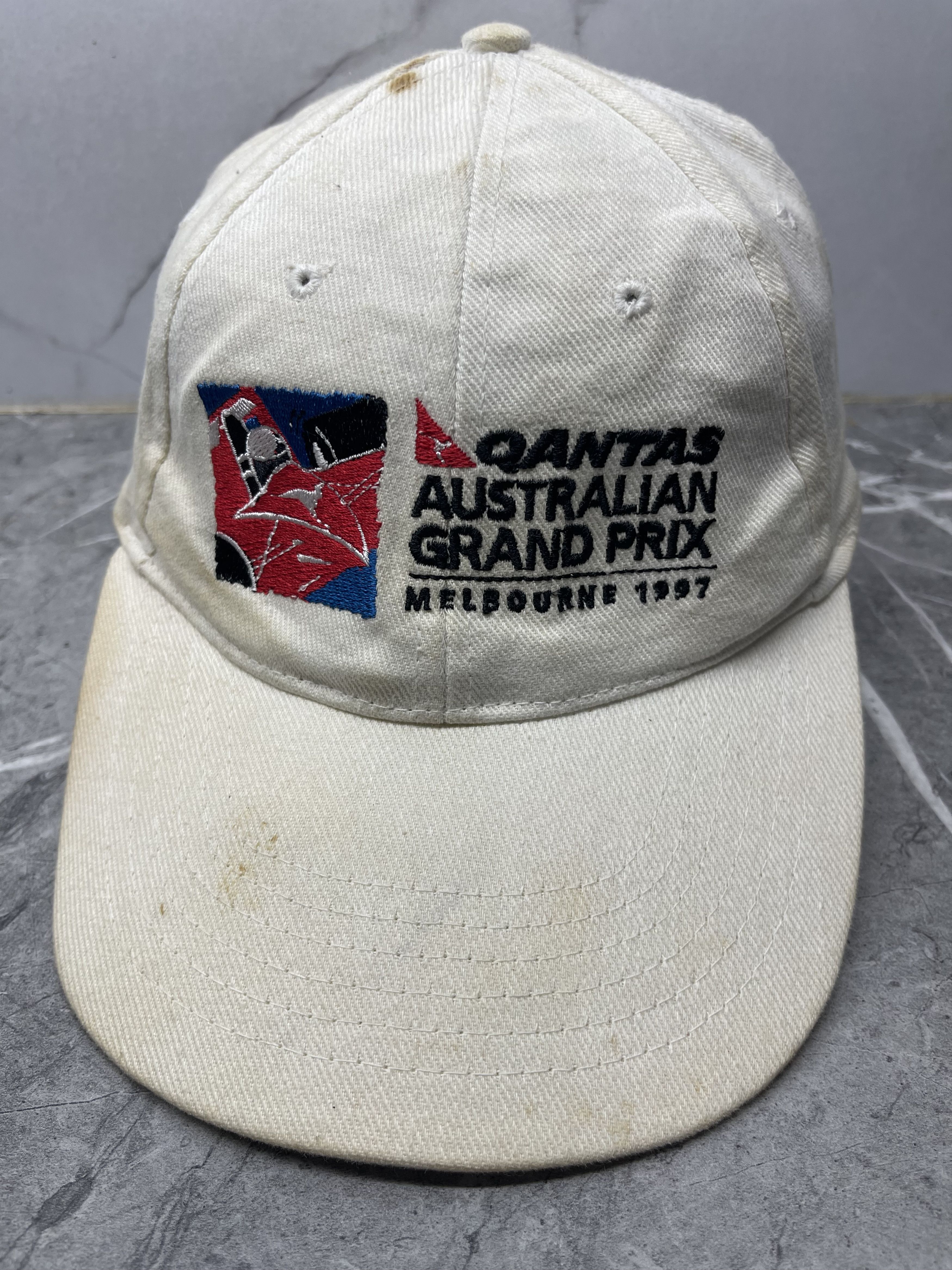 Formula 1 Vintage Qantas Australian Grandprix 1997 Cap Hat Size ONE SIZE - 1 Thumbnail