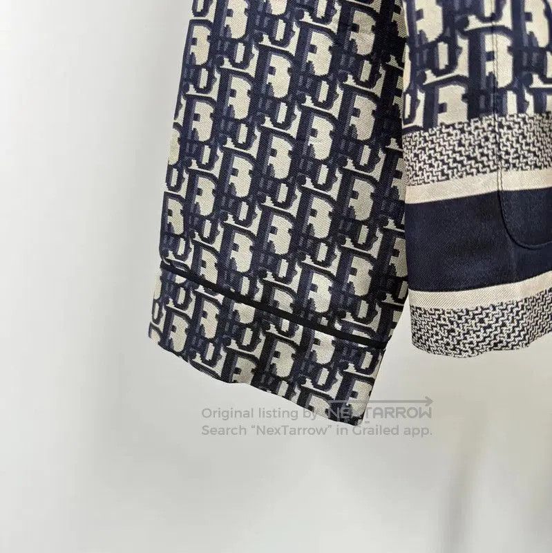 Dior Dior Color Block Silk Cardigan for Women . Size XS / US 0-2 / IT 36-38 - 5 Thumbnail